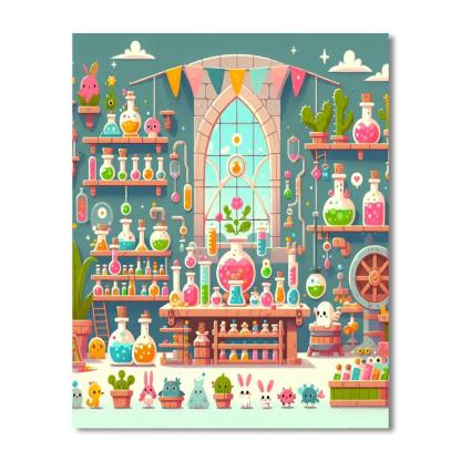 Magical Potion Makers Paint By Number