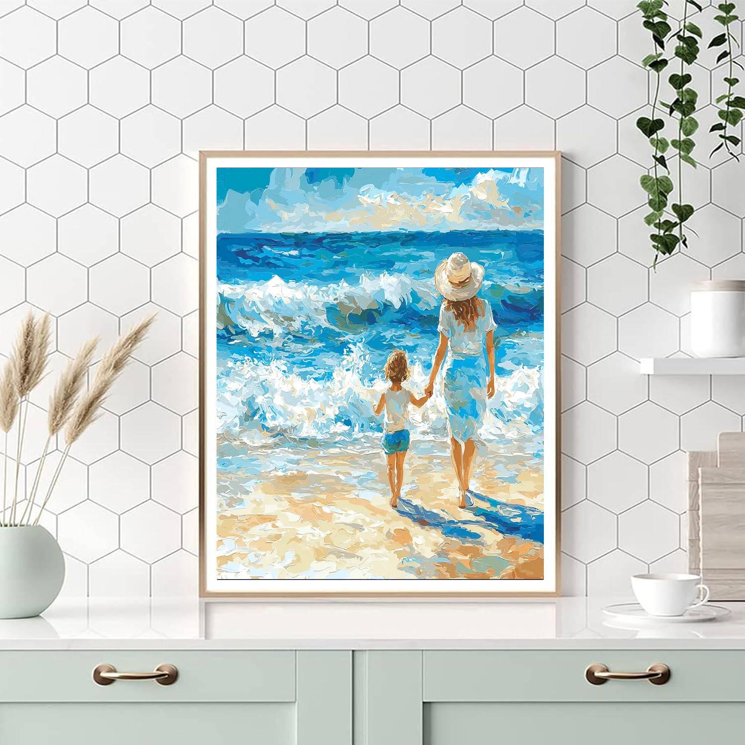 Ocean Waves Of Affection Numbered Painting Kits
