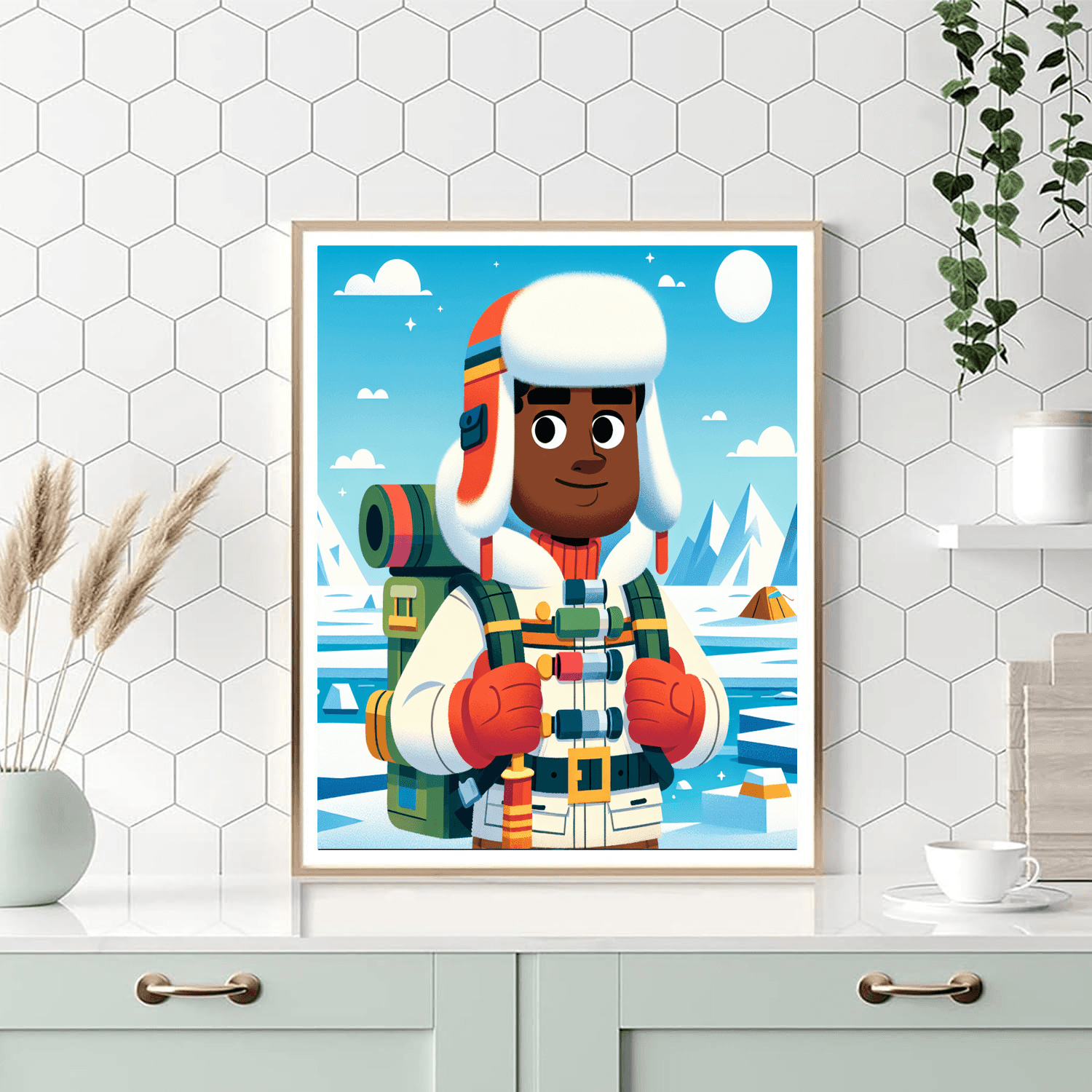 Polar Expedition Number Painting