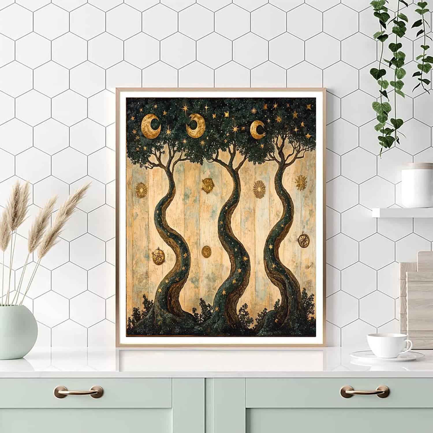 Michelangelo Inspired Ancient Wisdom  DIY Paint By Numbers