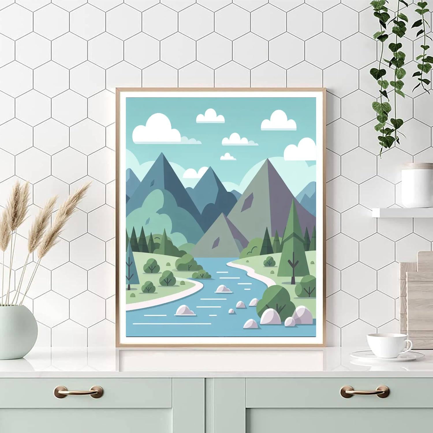 Rocky Mountain Paint By Numbers