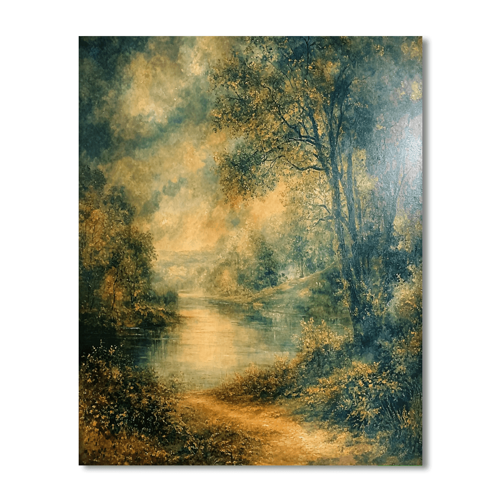 J.M.W. Turner Inspired Nature's Tapestry  Paint By Numbers Kits
