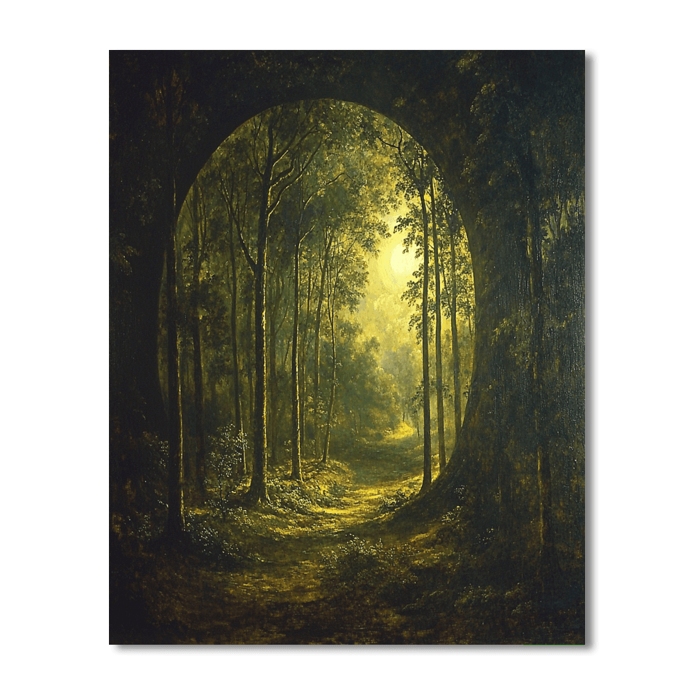 Henry Fuseli Inspired Gothic Woodland Whisper  Paint By Numbers Kits