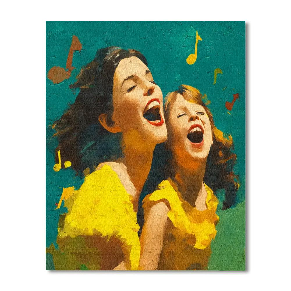 Singing Together Number Painting
