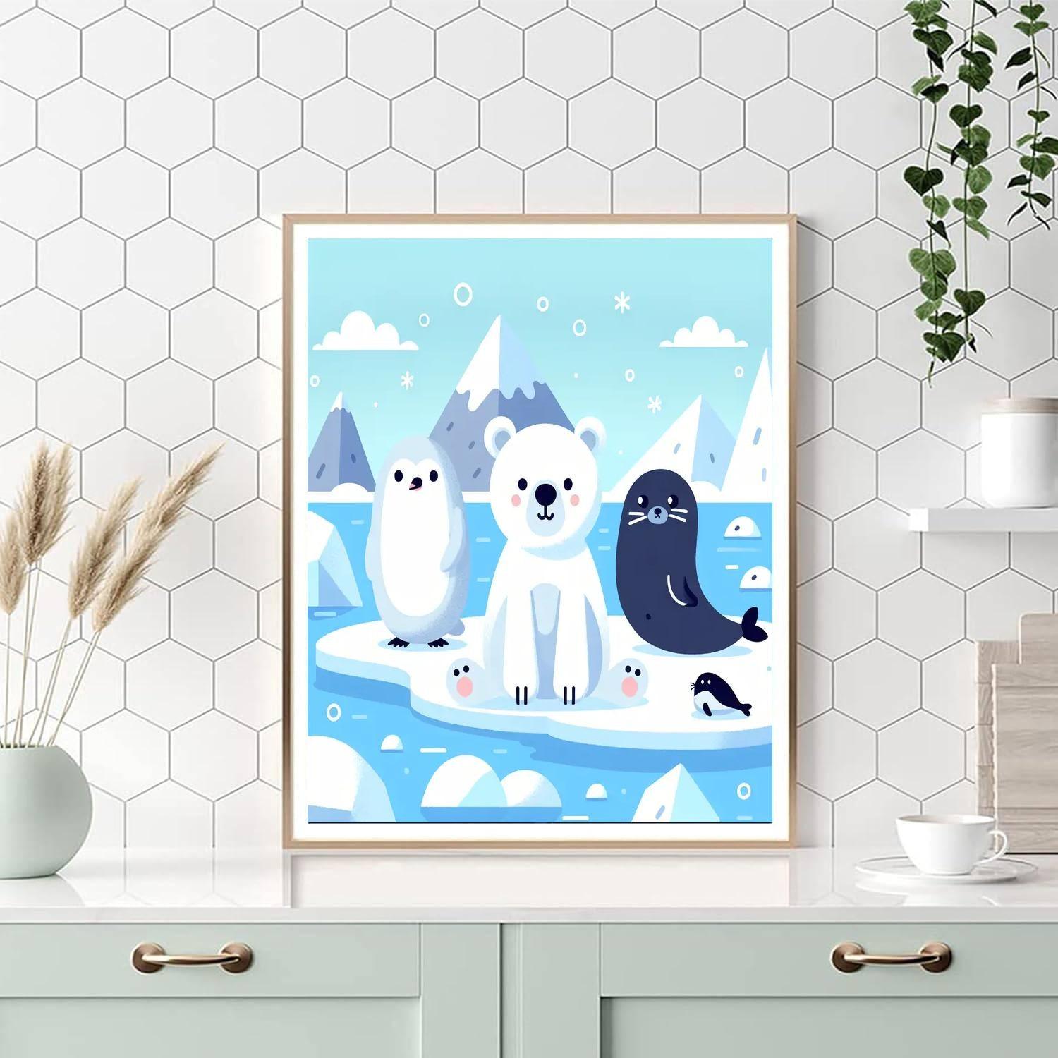 Artful Arctic Adventure Paint By Number