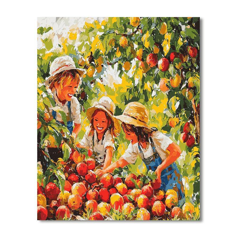 Harvesting Joy Painting By Numbers Kit