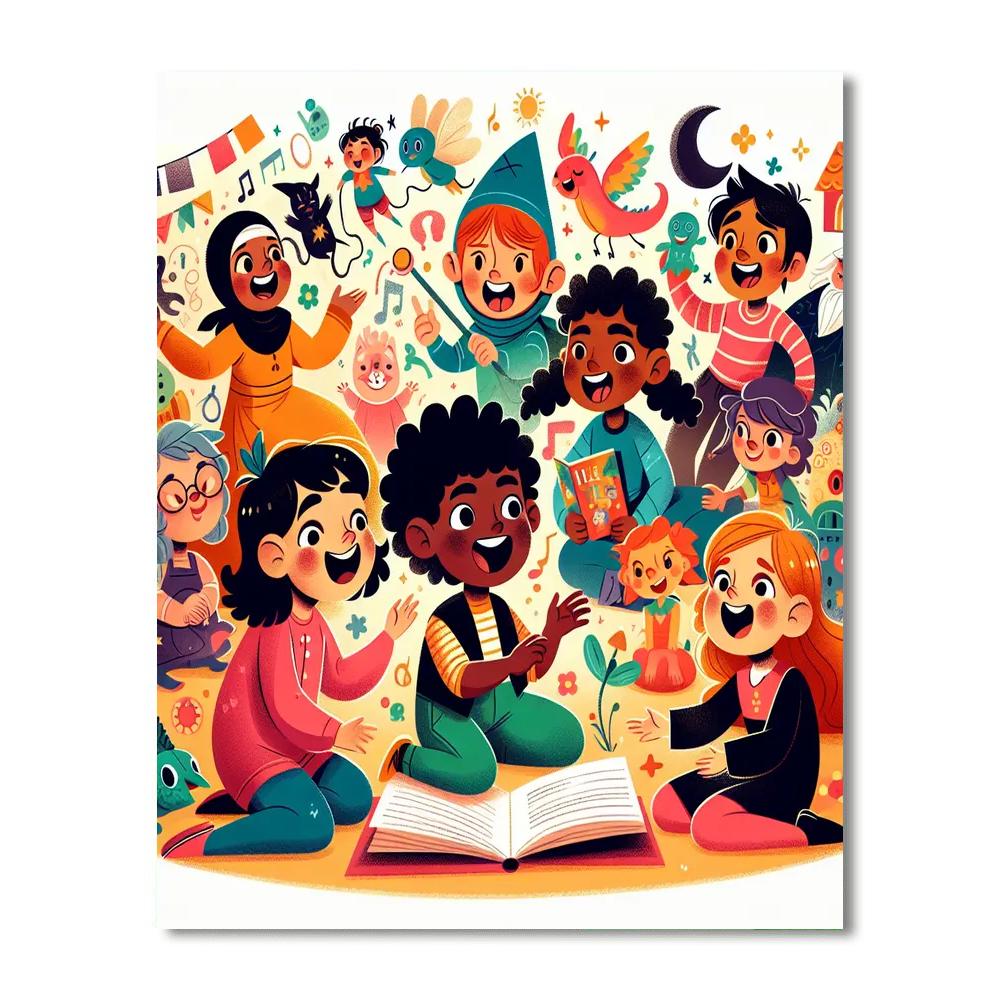 Creative Chronicles Painting Number Kit