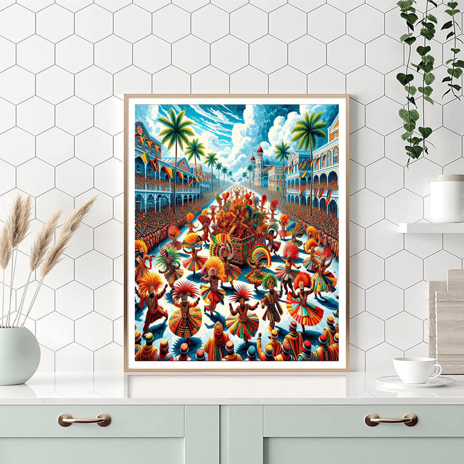 Junkanoo - Nassau DIY Paint By Numbers