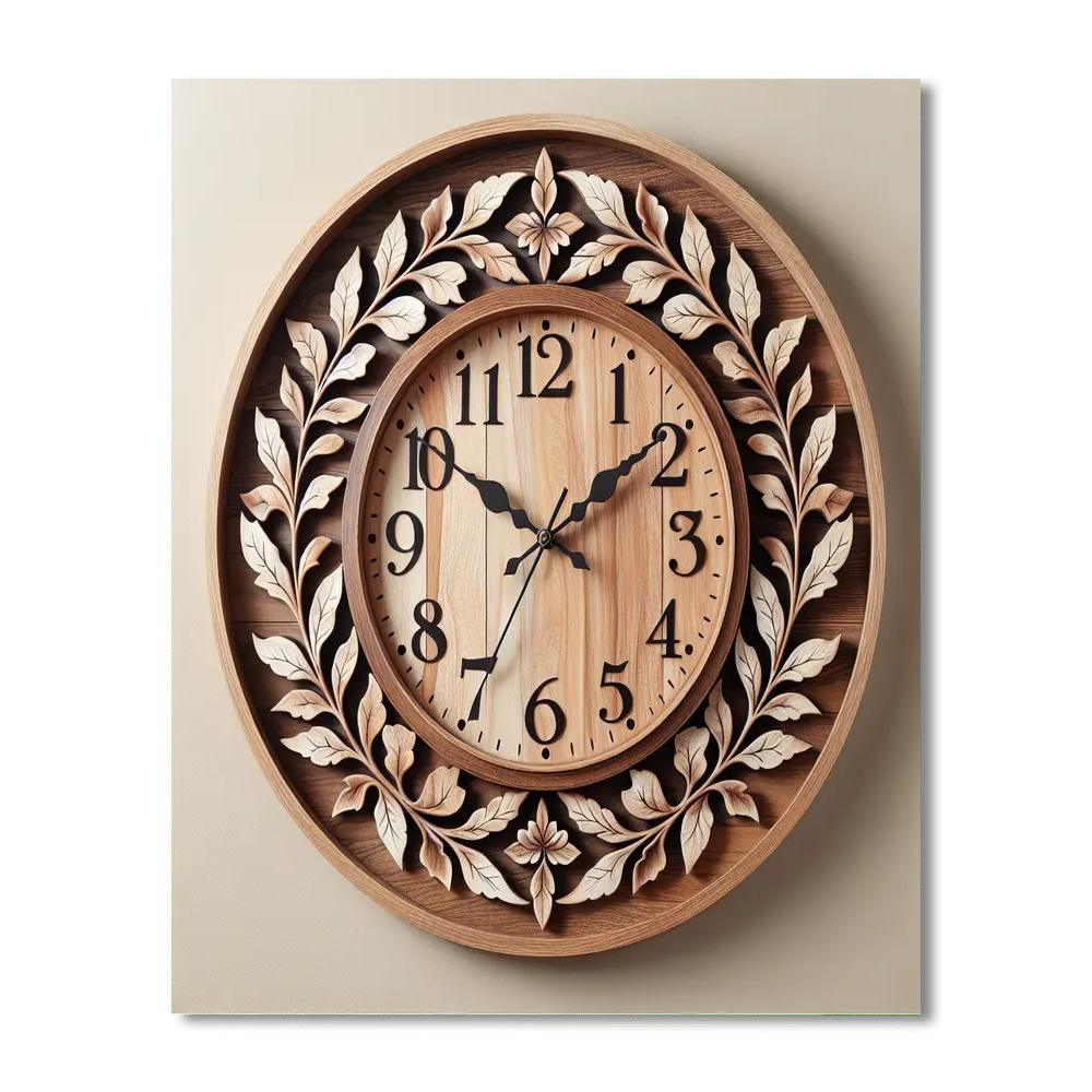 Maple Grove Clock Painting Number Kit