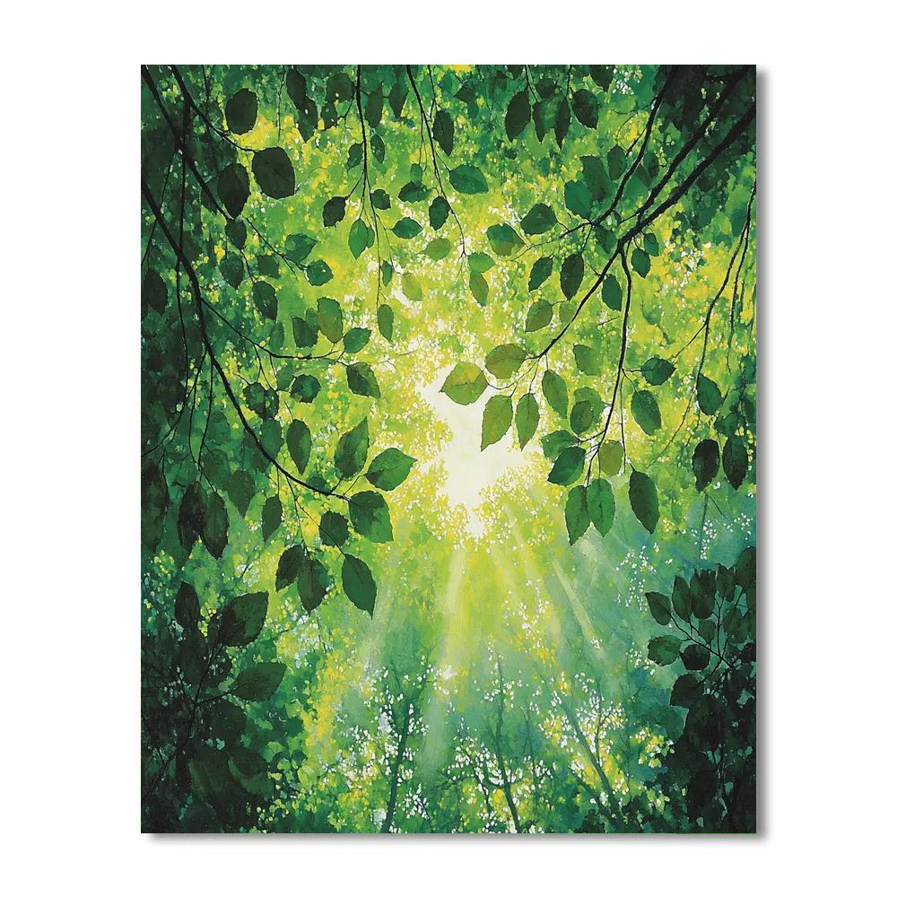 Michelangelo Inspired Mystical Canopy  Paint By Numbers