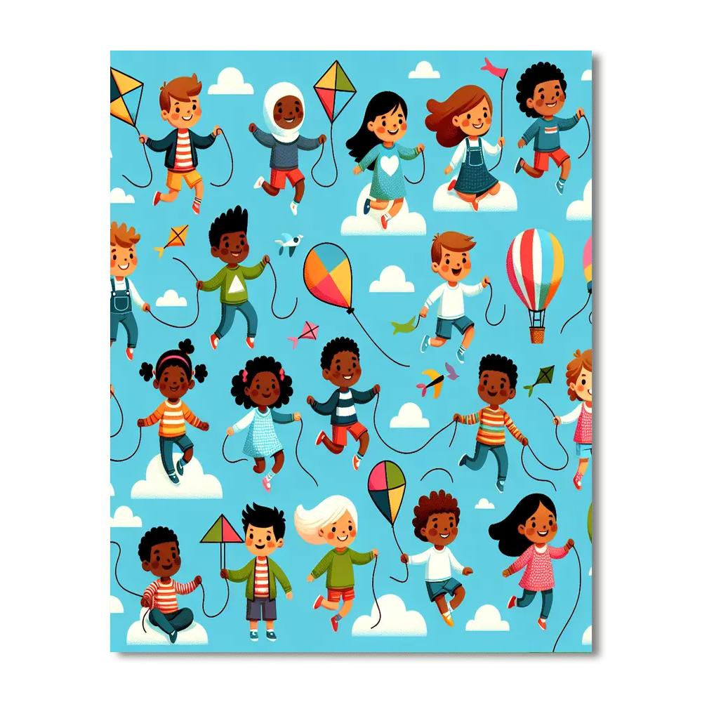 Sky Adventures Paint By Number