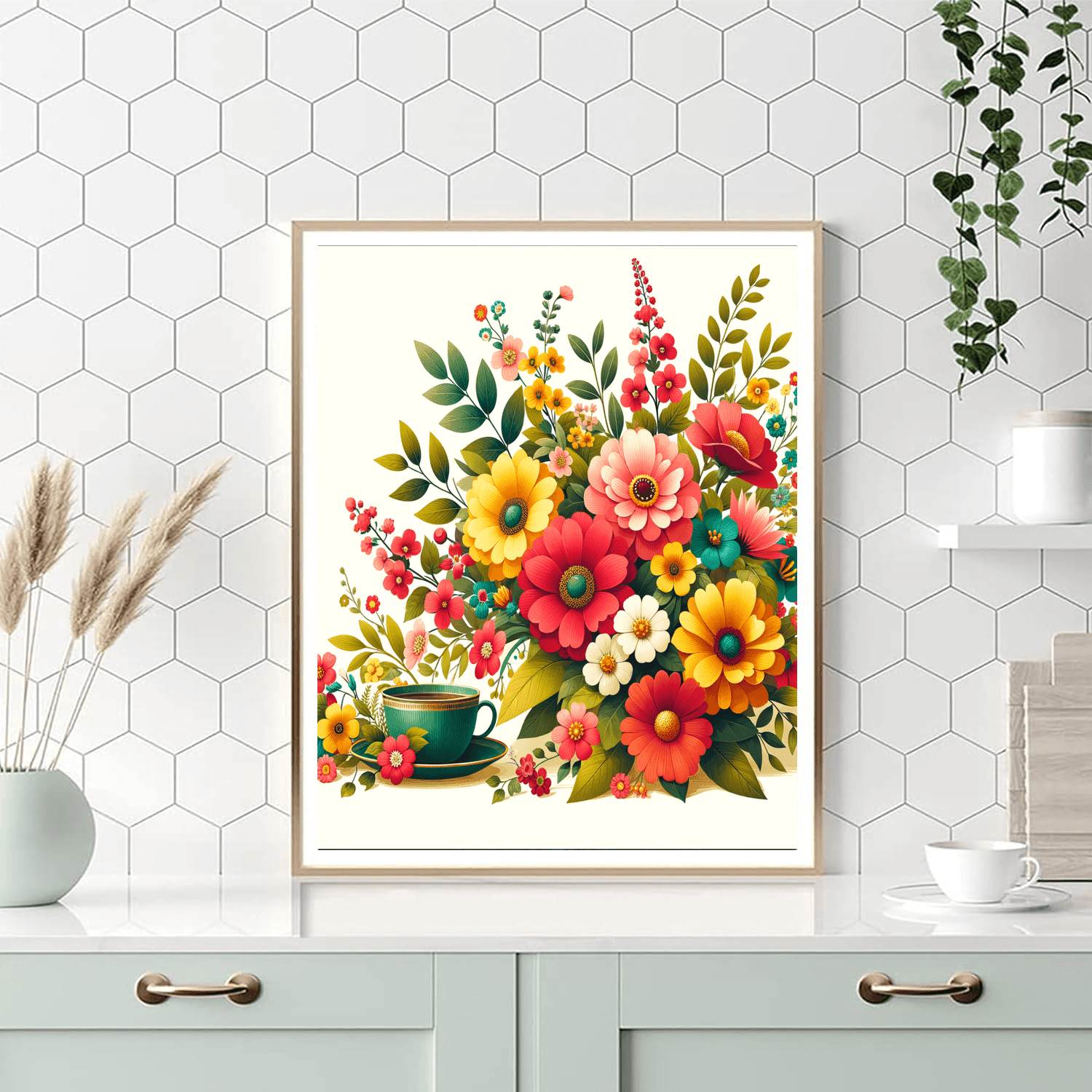 Radiant Summer Blossoms Paint By Numbers