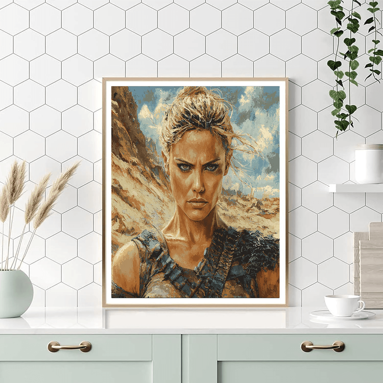 Charlize Theron: The Unstoppable Force Of Furiosa Paint By Color