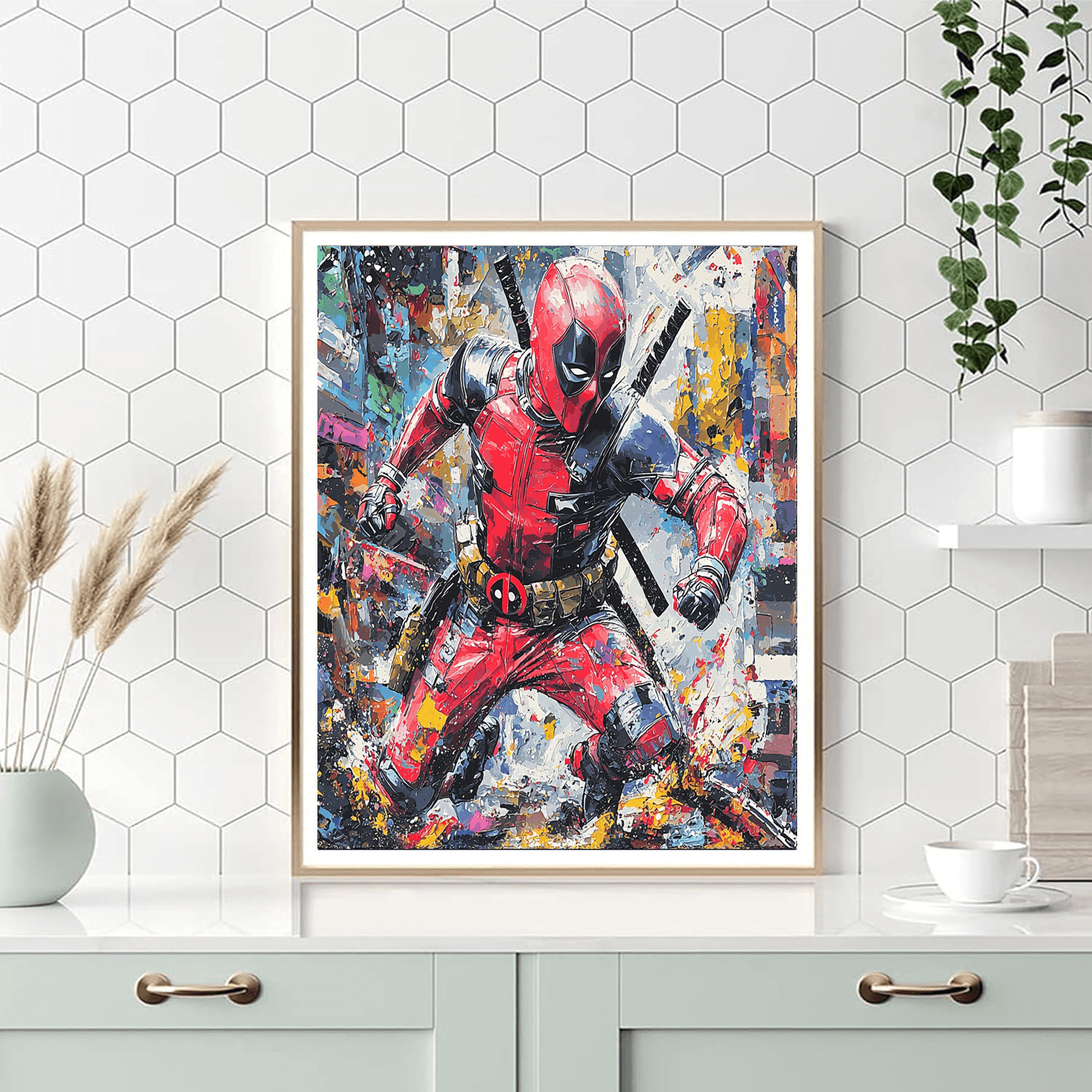 Ryan Reynolds: The Comedic Hero Unveiled Paint By Number