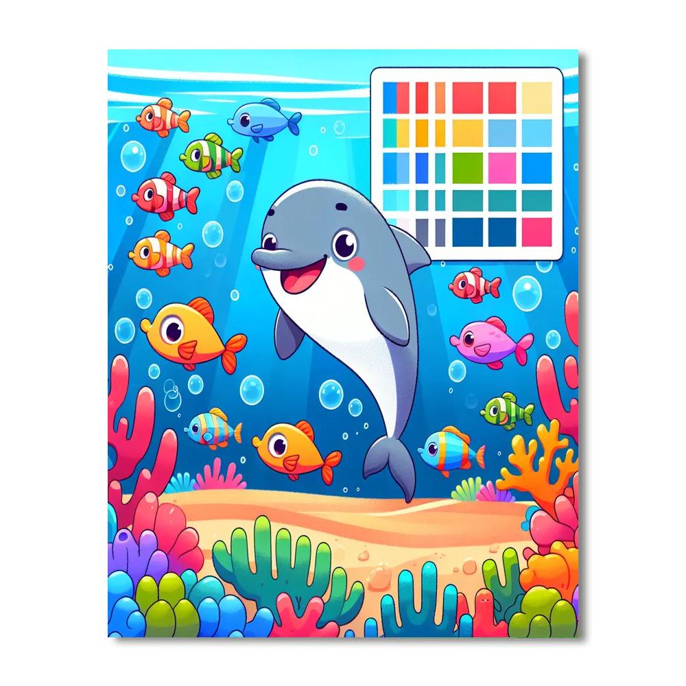 Underwater Wonders Expedition Numbered Painting Kits
