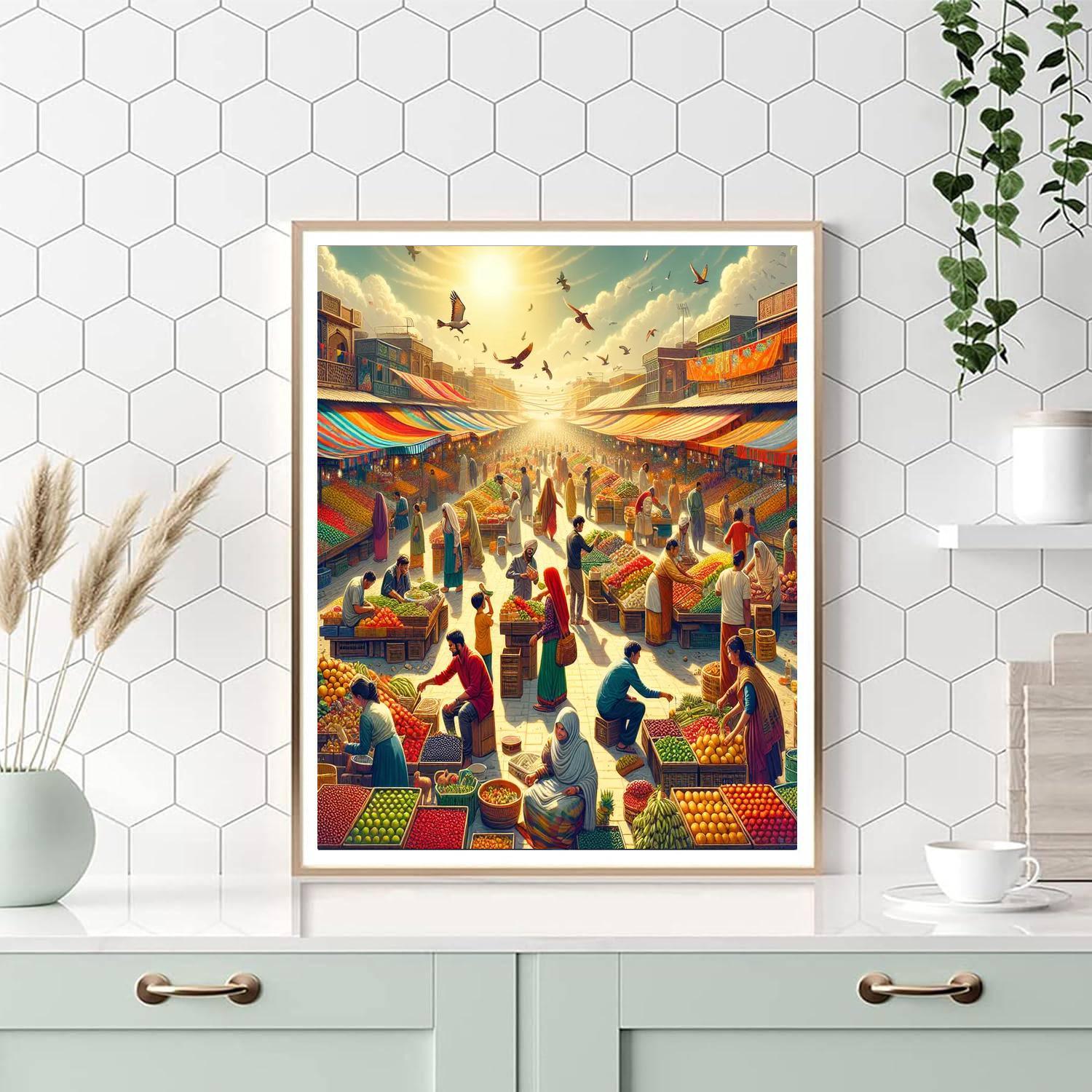 Cultural Market Wonder Paint By Numbers Kits