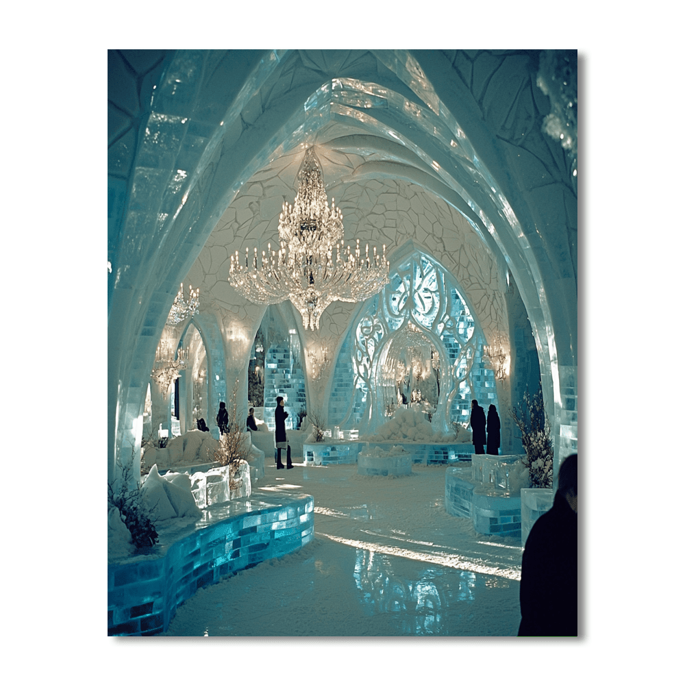 Icehotel - Jukkasjärvi Paint By Color