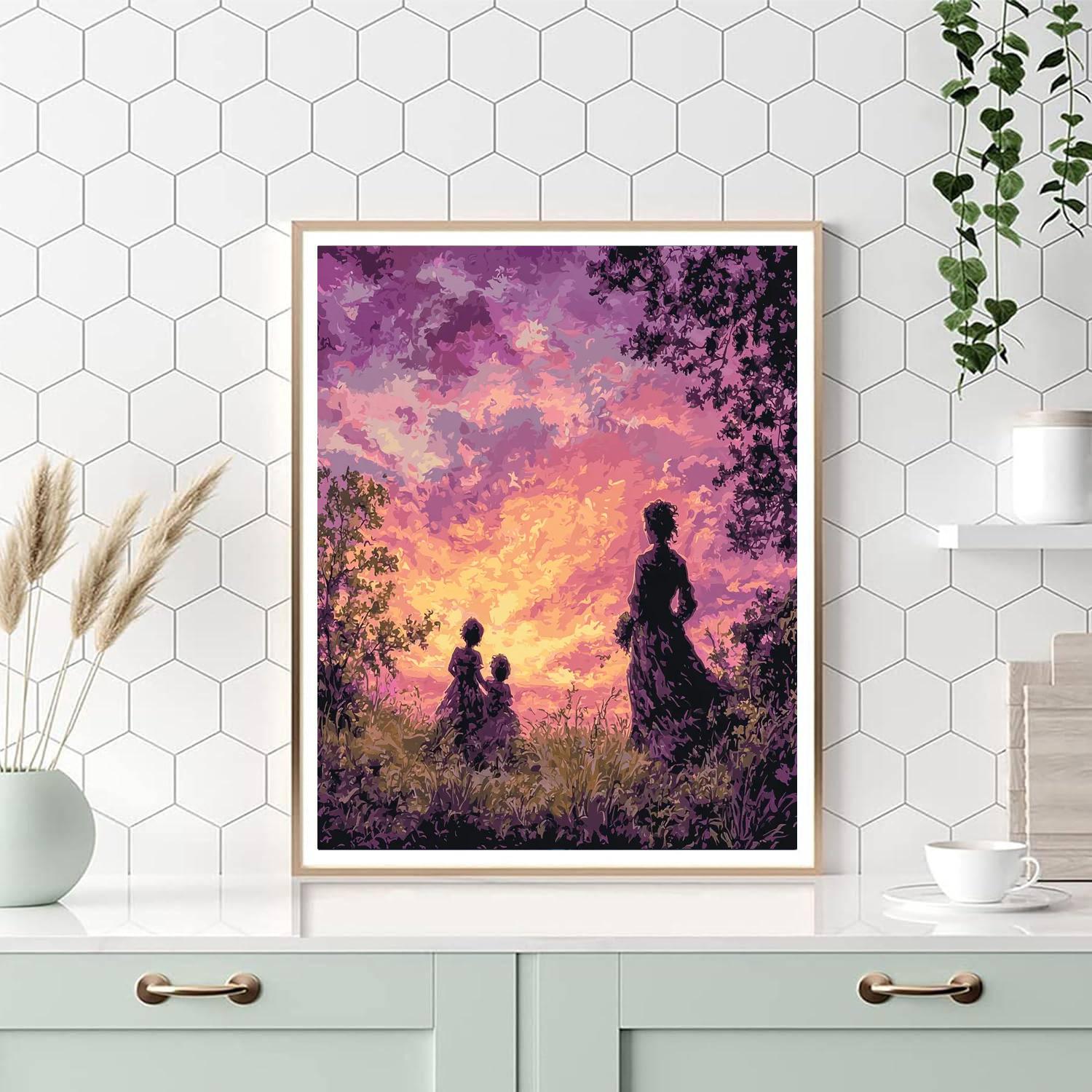 Silent Serenity Numbered Painting Kits