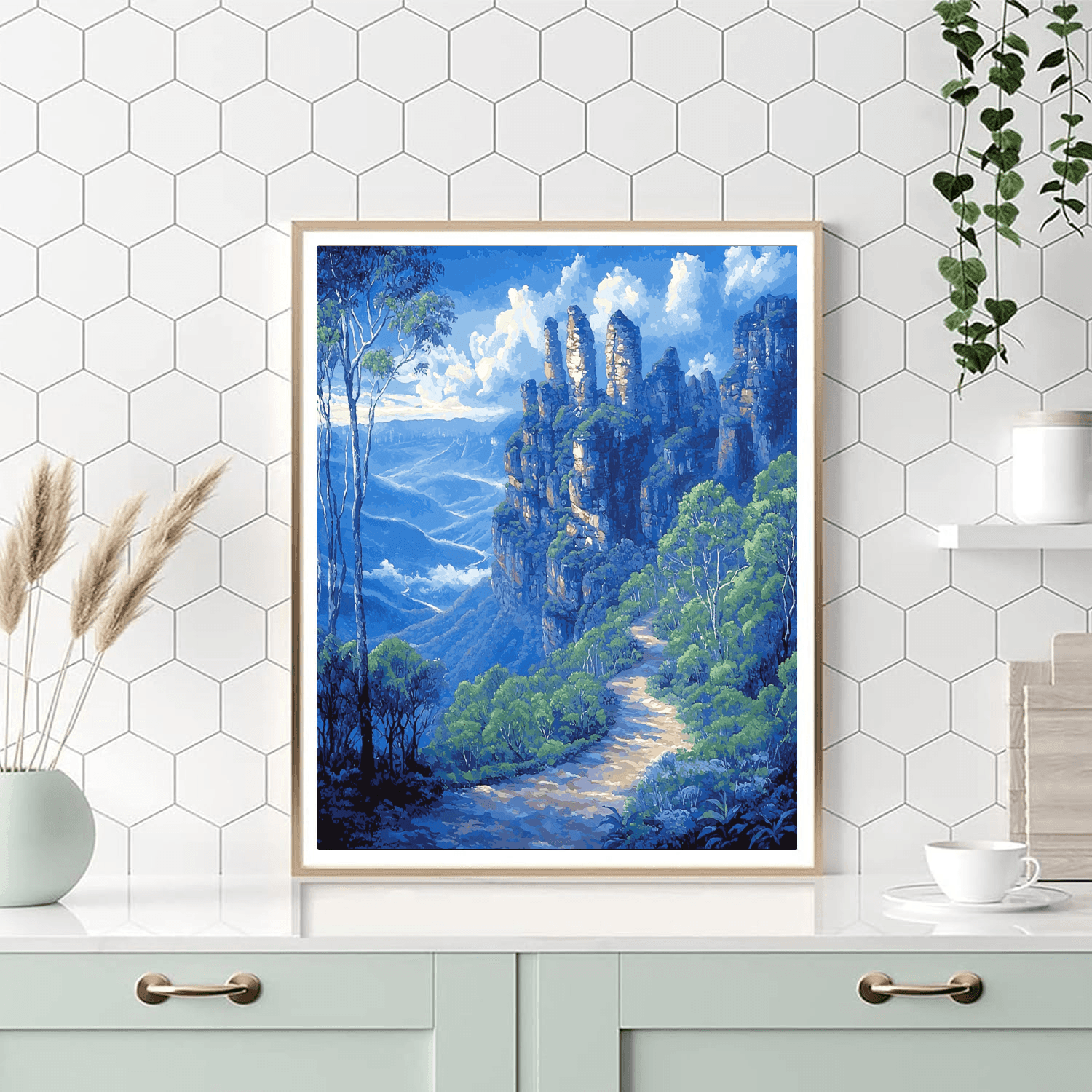 Blue Mountains Painting By Numbers Kit
