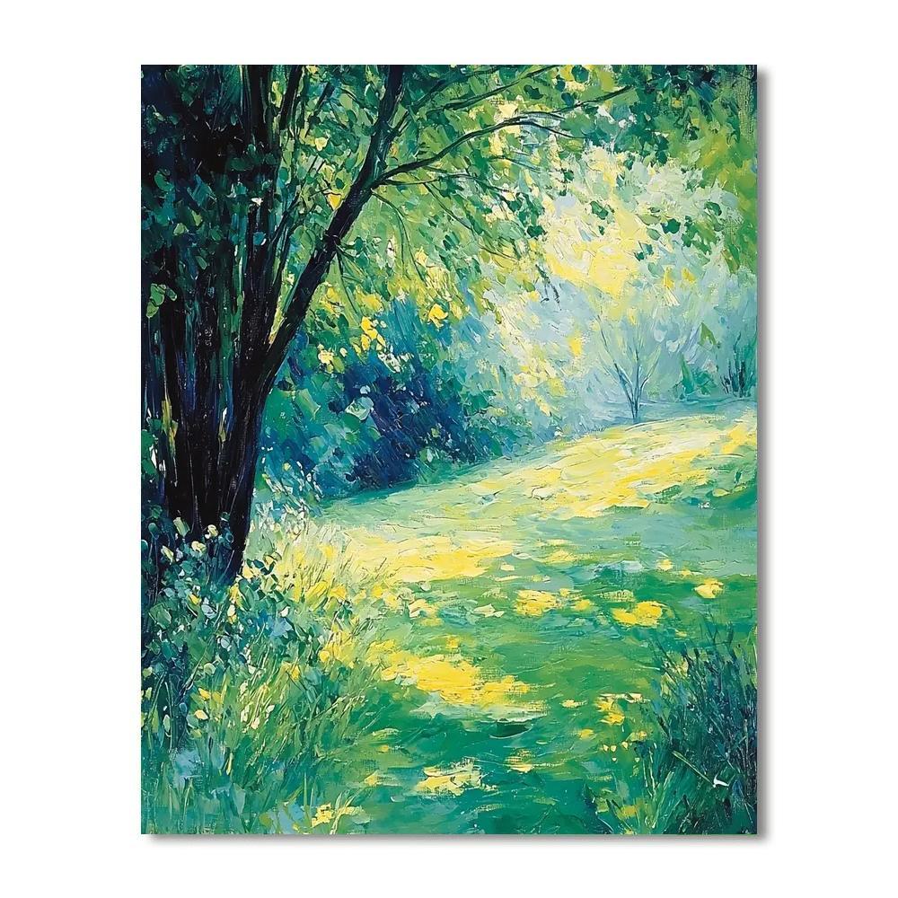 Edgar Degas Inspired Whispers Of A Meadow  Paint By Color