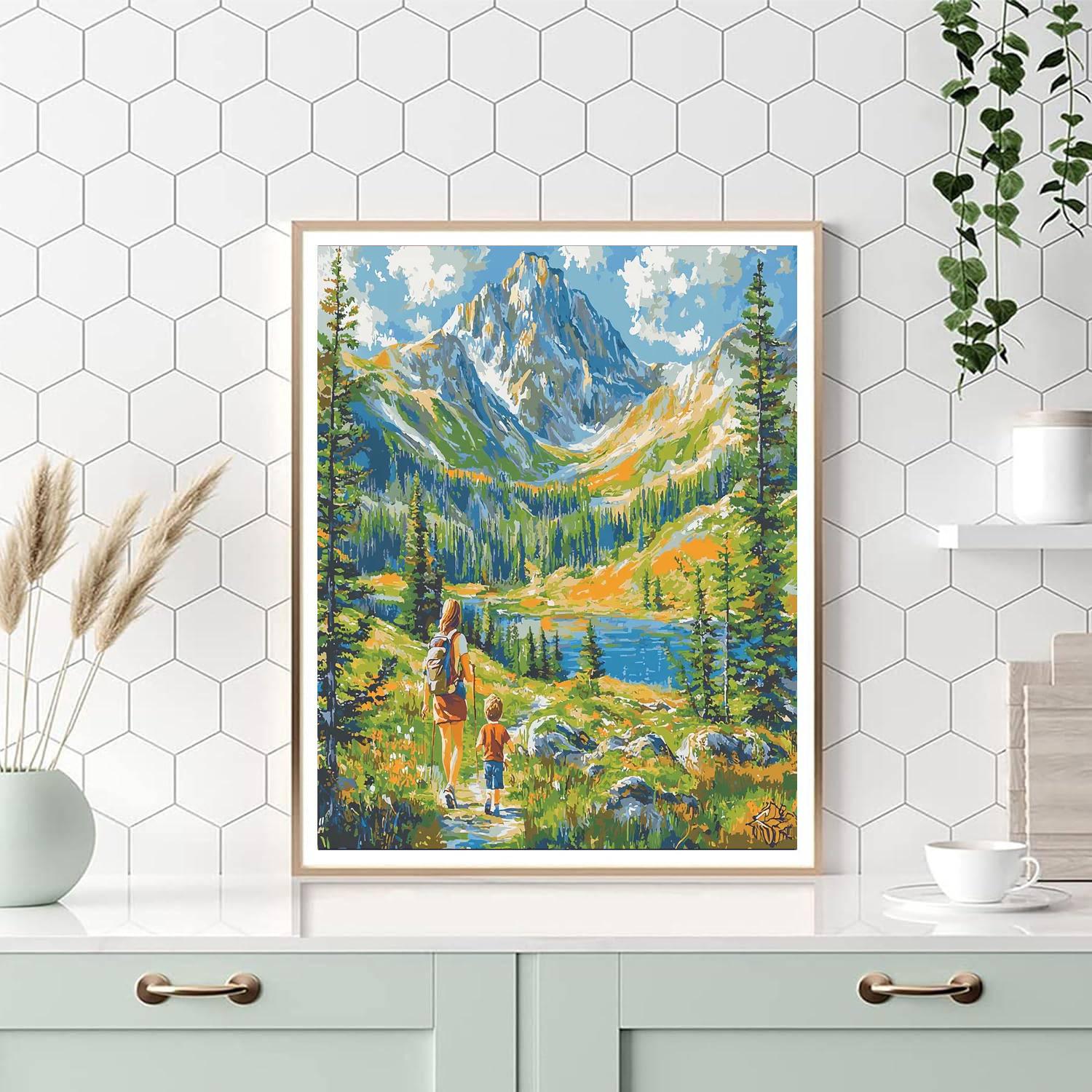 Together On A Journey Numbered Painting Kits