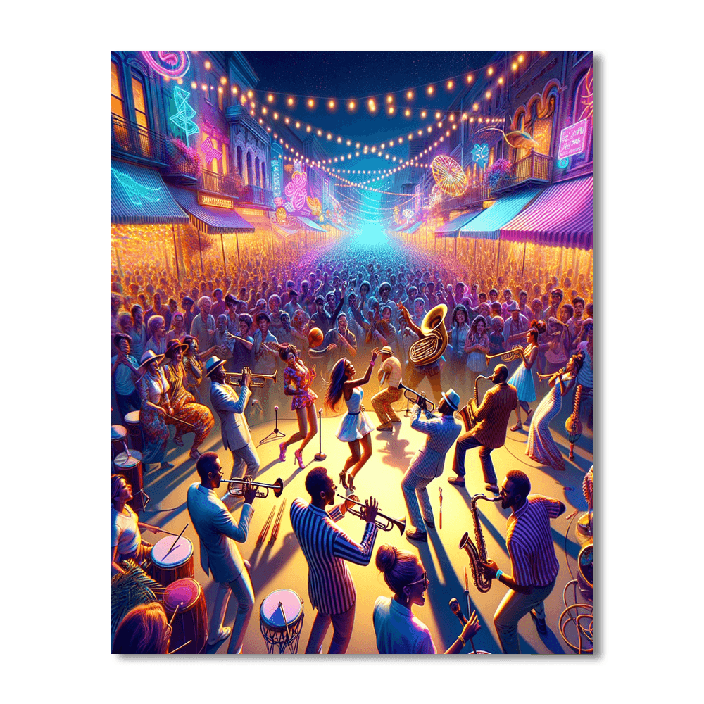 Jazzy Colors Festival - Tokyo, Japan Number Painting