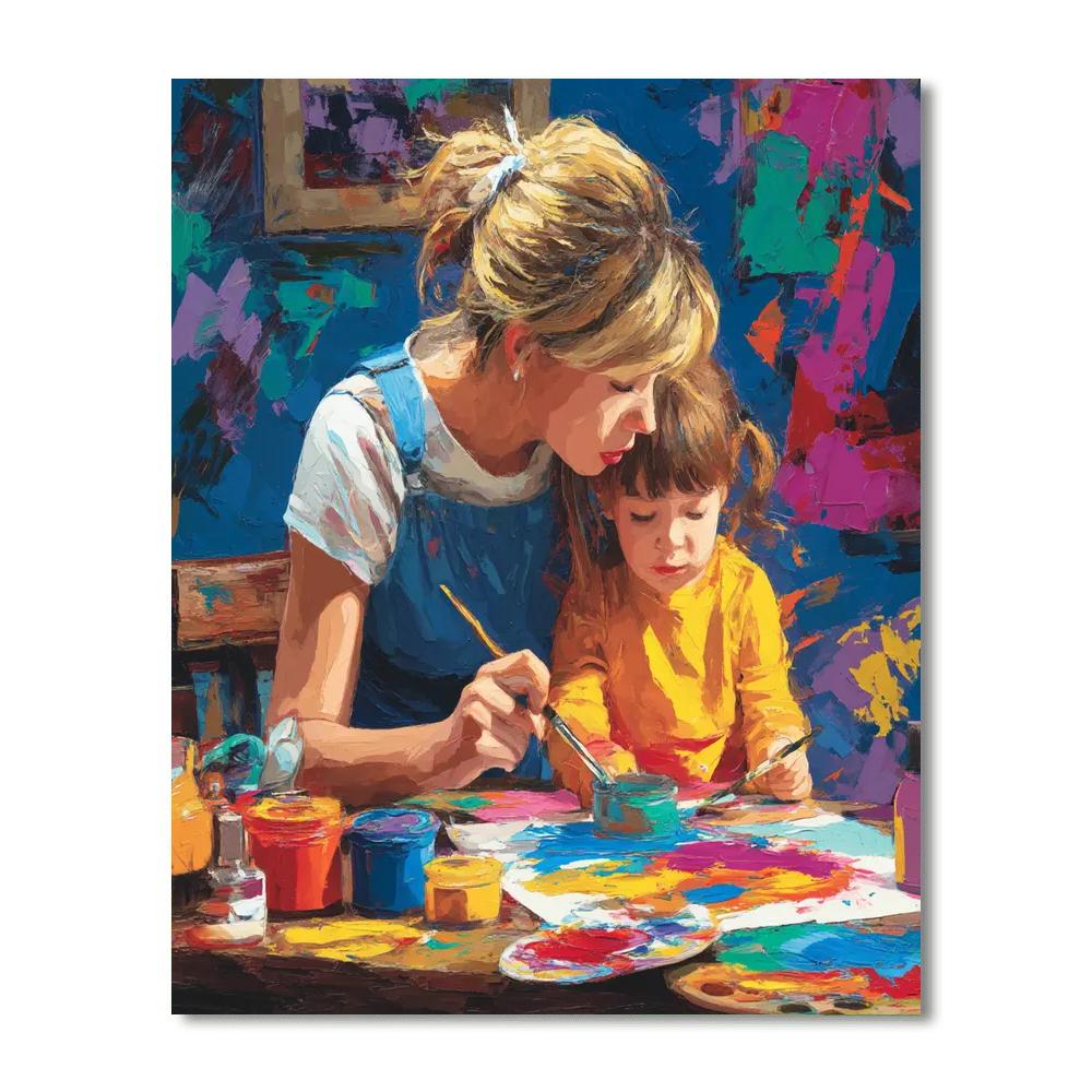 Mother’s Love In Every Stroke Paint By Numbers Kits