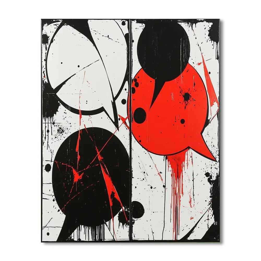 Banksy Inspired Lost In Translation  Paint By Numbers Kits