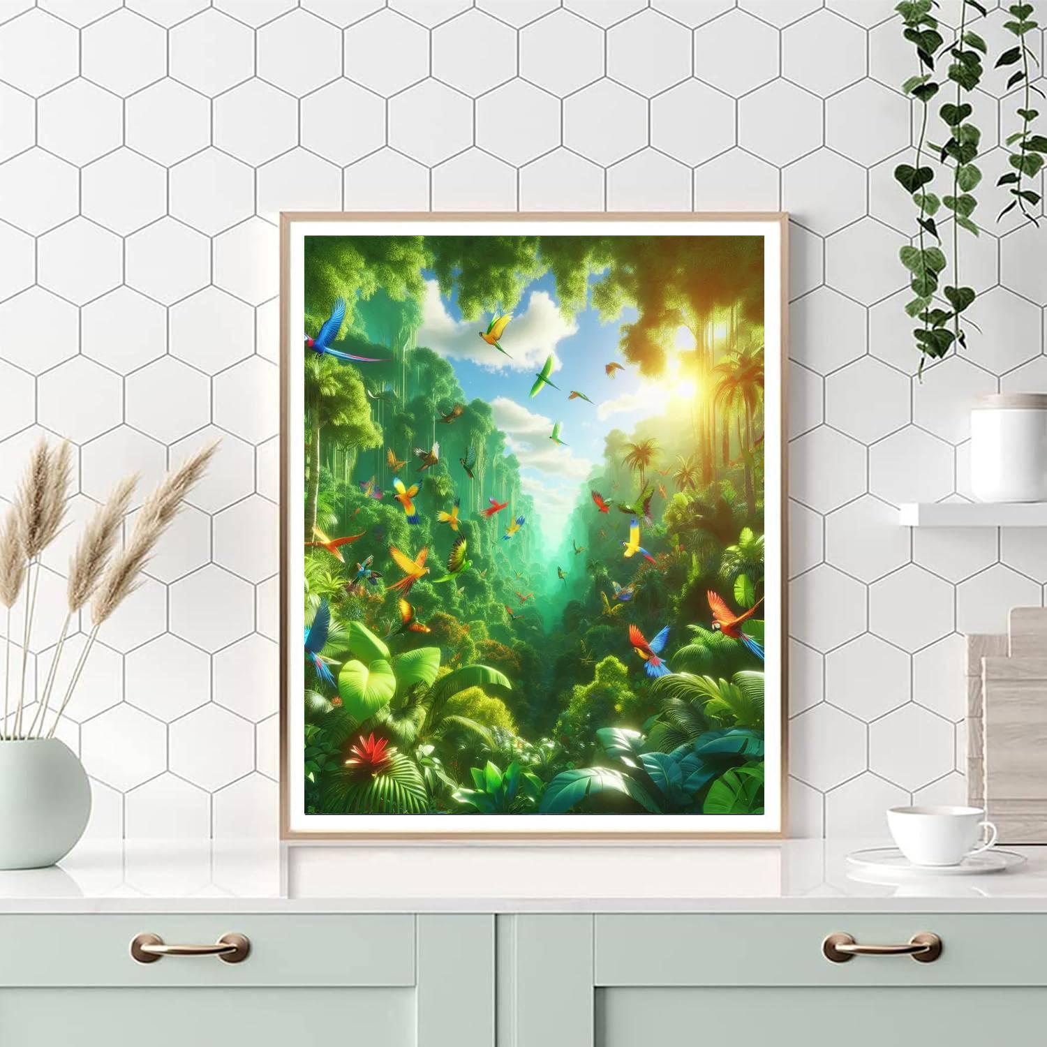 Jungle Rhapsody Numbered Painting Kits