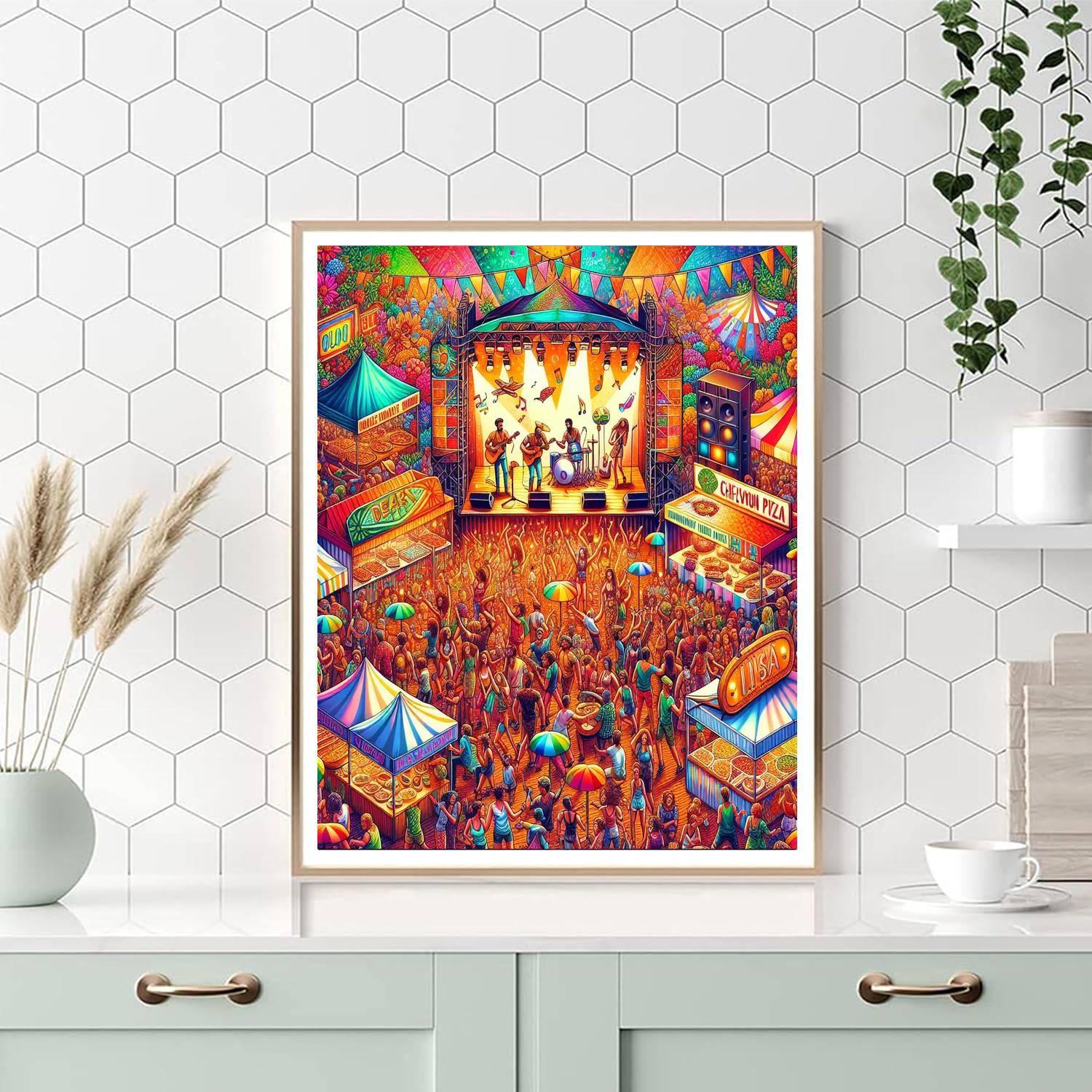 Chicagofest Paint By Numbers Art