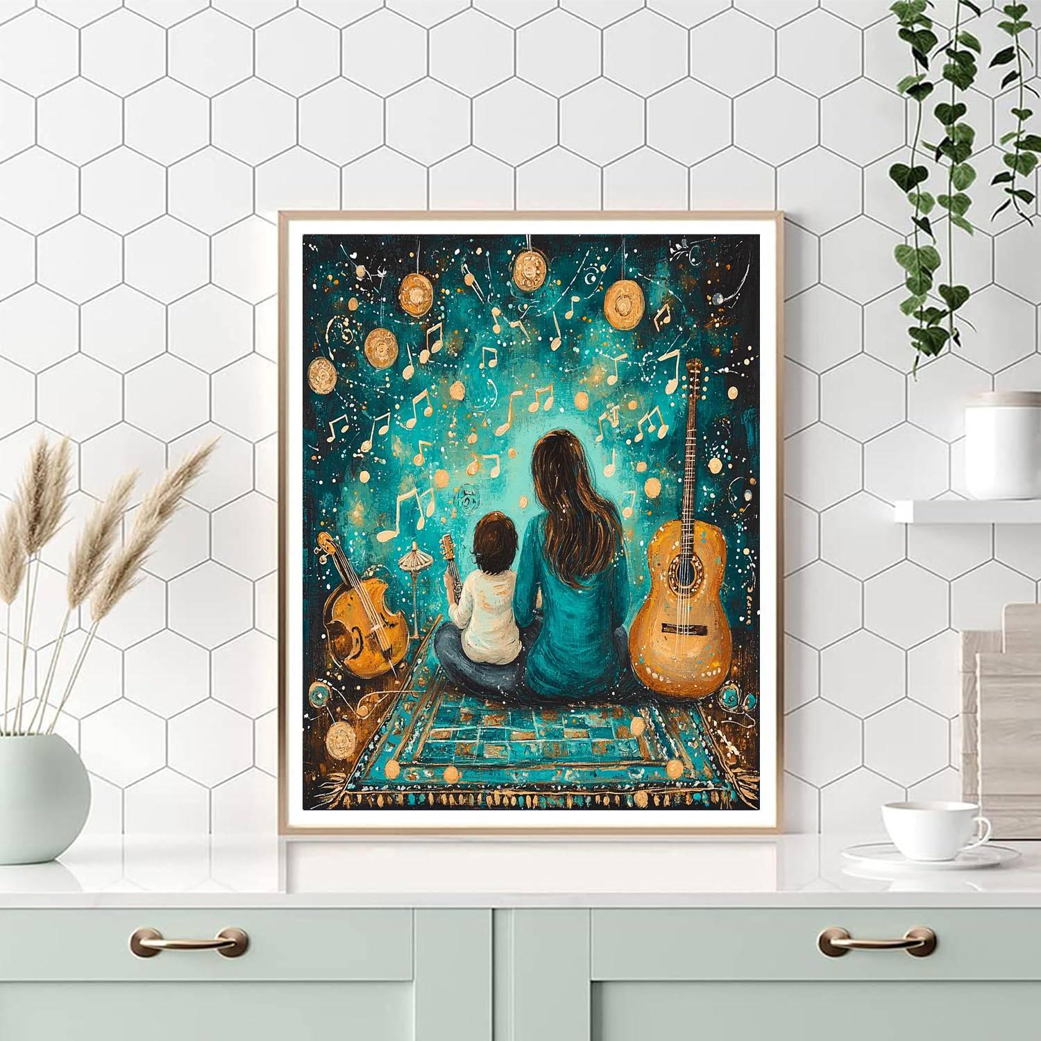 Motherhood's Symphony Painting Number Kit