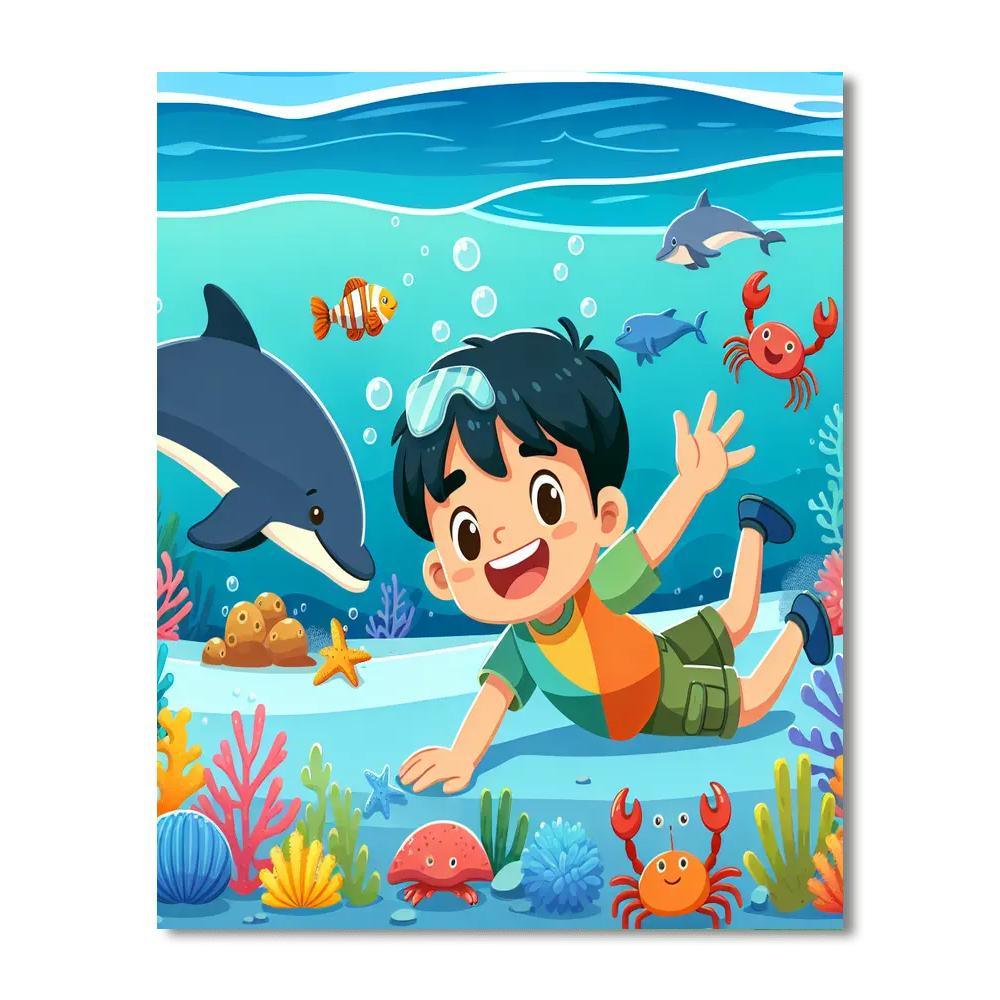 Ocean Expedition Journey Numbered Painting Kits