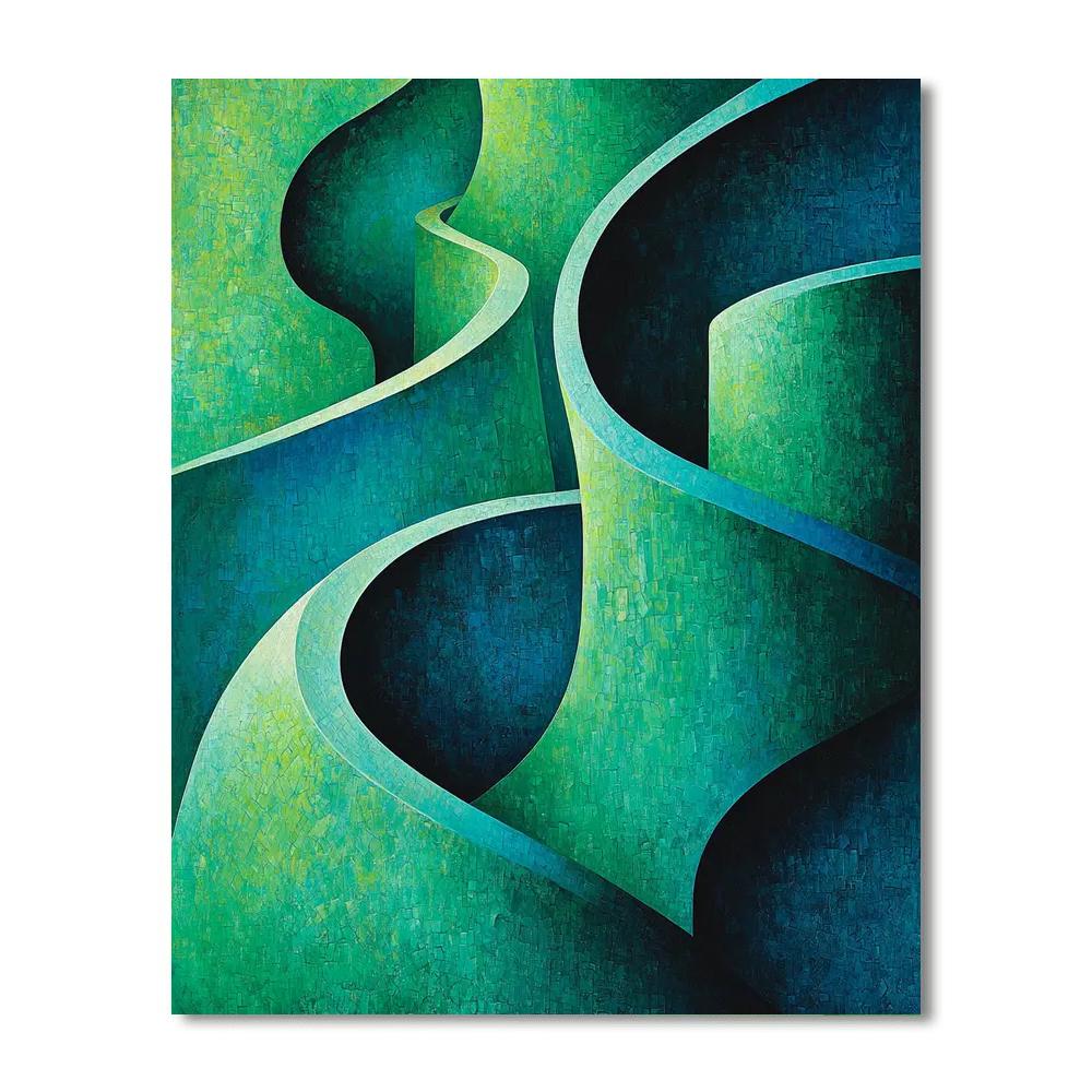 Michelangelo Inspired Vibrant Elements Of Earth  Paint By Color