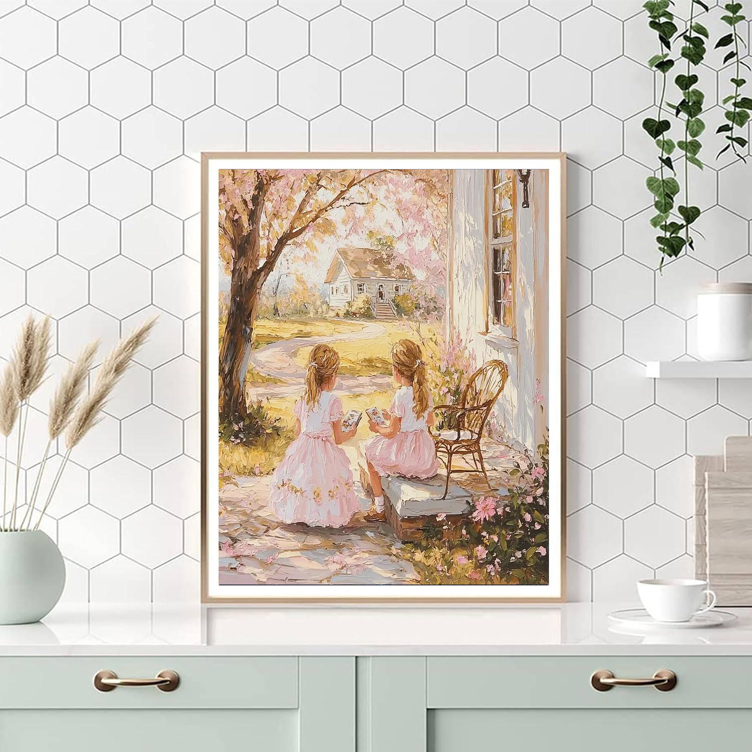 Cozy Moments Painting By Numbers Kit