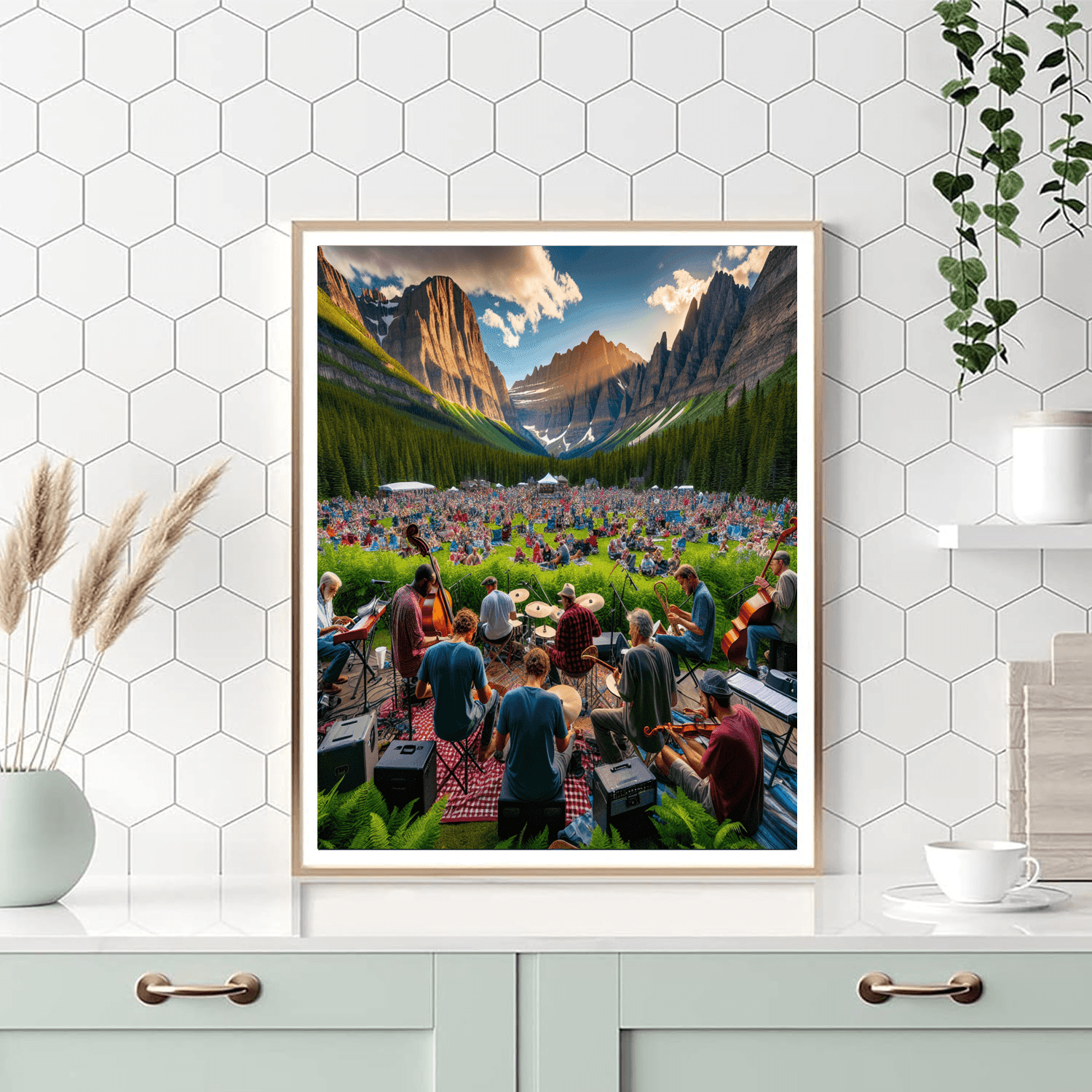 Glacier National Park Music Festival Numbered Painting Kits