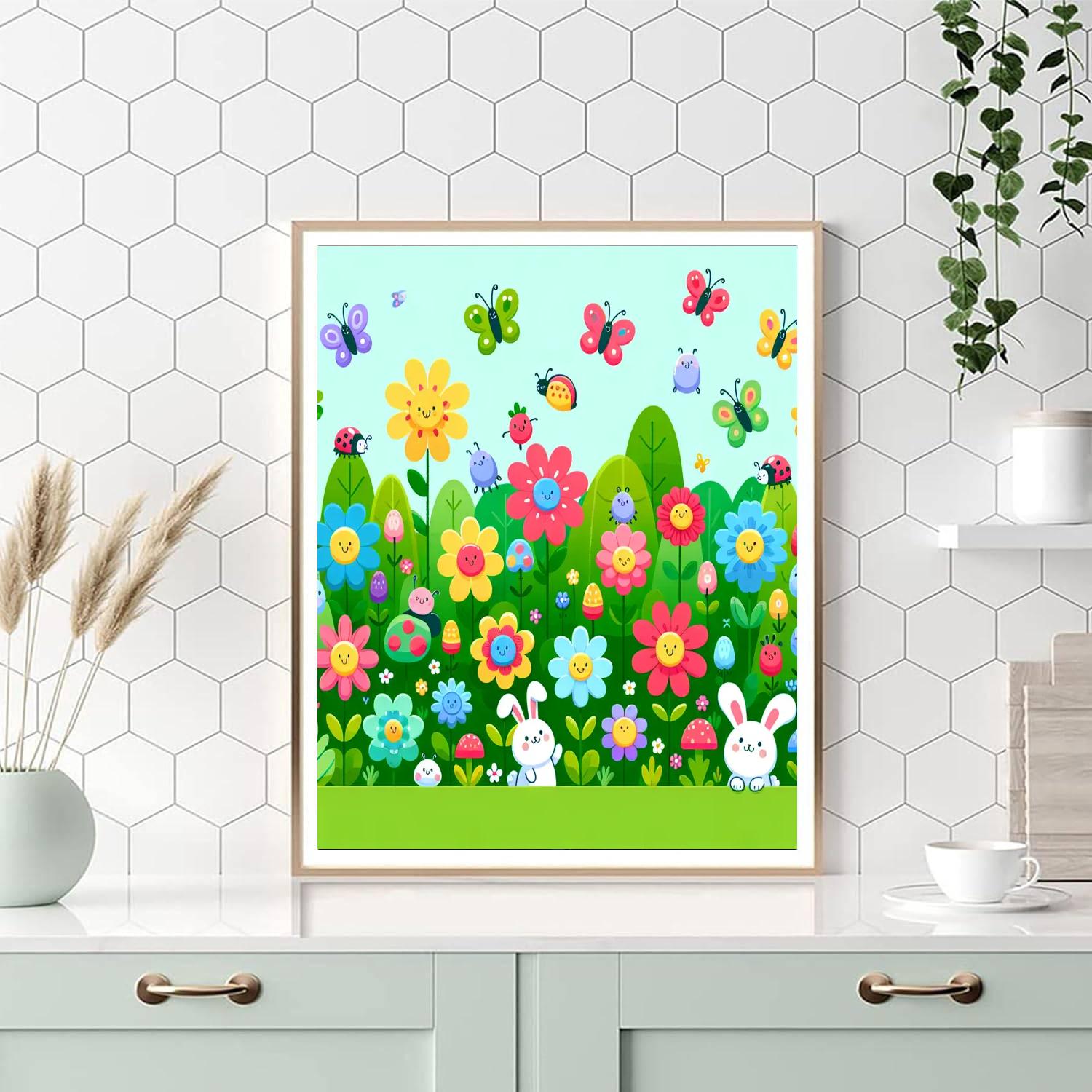 Adventure In A Magical Garden Paint By Numbers Kits