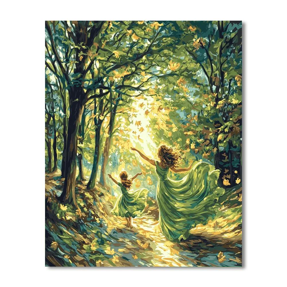 Mother’s Eternal Dance Paint By Color