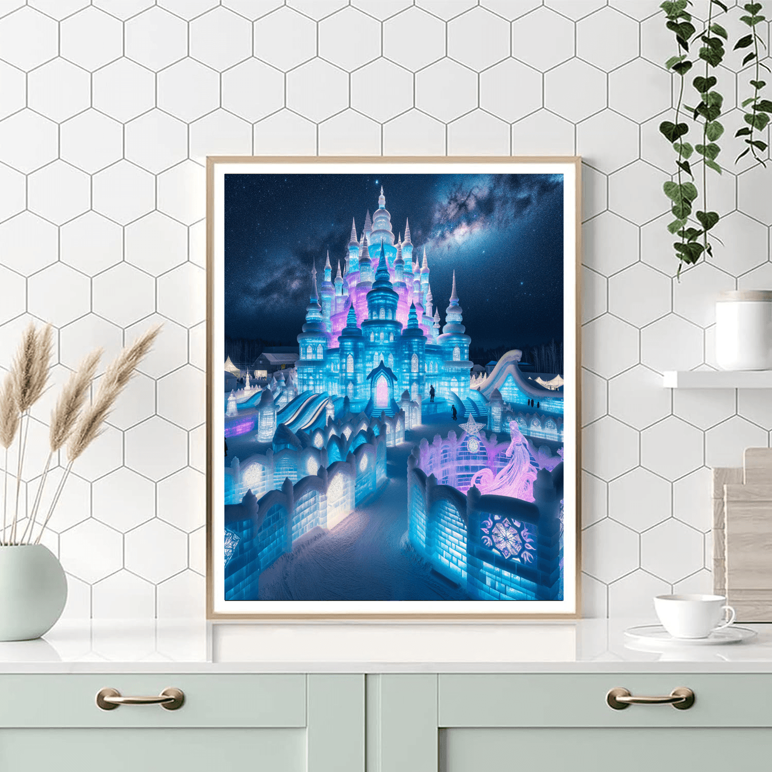 Harbin Ice Festival - Heilongjiang Numbered Painting Kits