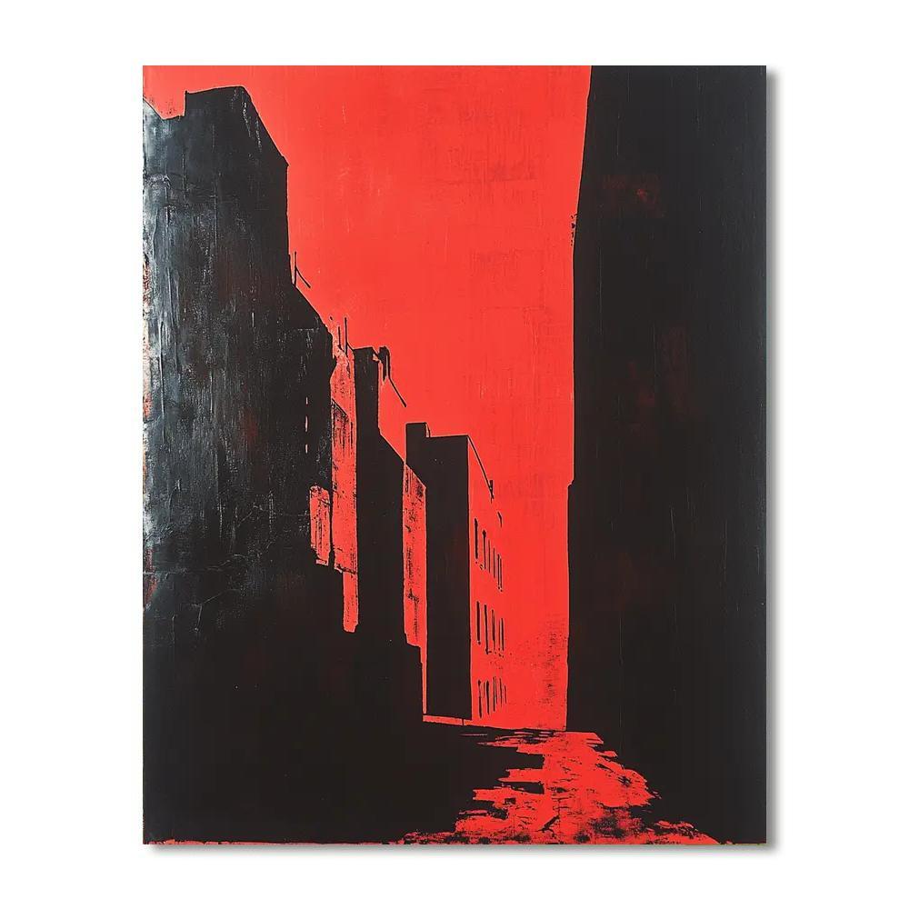 Banksy Inspired Whispers Of The Forgotten  Paint By Numbers Kits