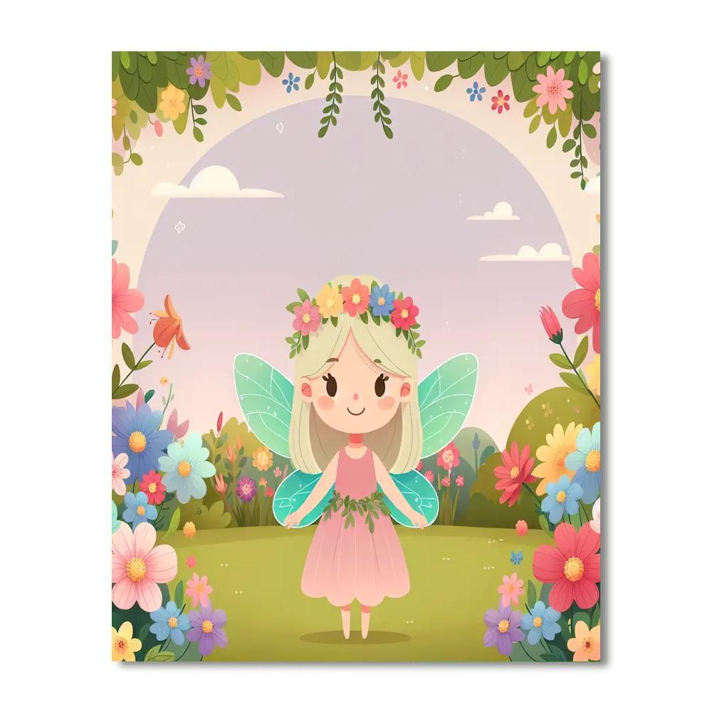 Fairy Garden Retreat Paint By Numbers Art