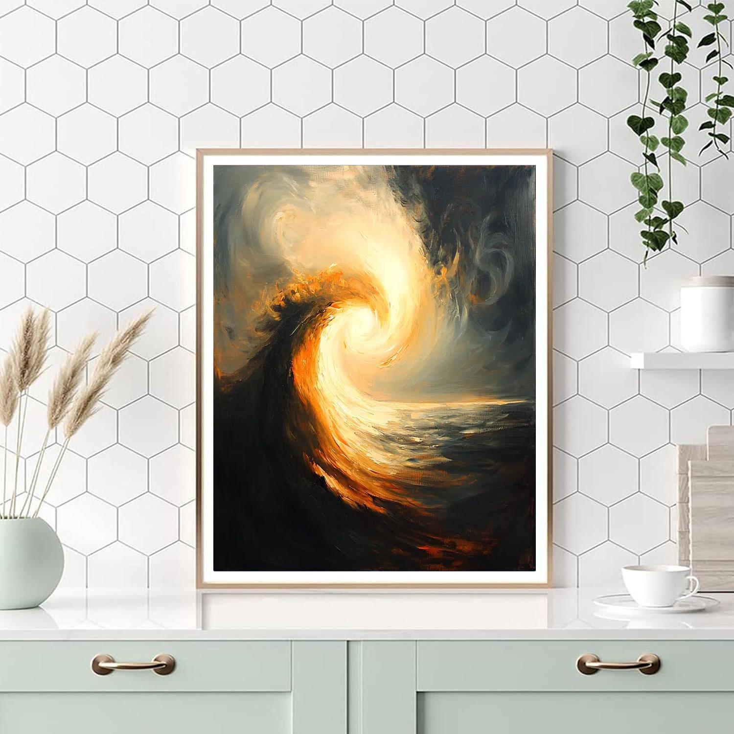 Caravaggio Inspired Luminescence Of The Soul  Paint By Numbers Art