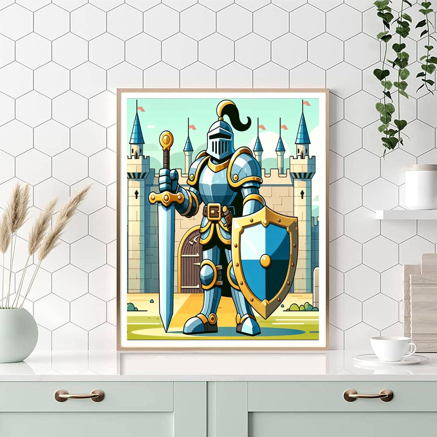 Knight's Tale Paint By Numbers Art