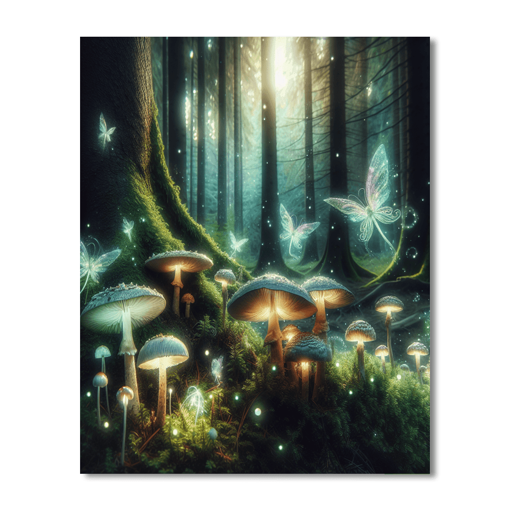 Dreamy Fairy Tale Forest Paint By Numbers