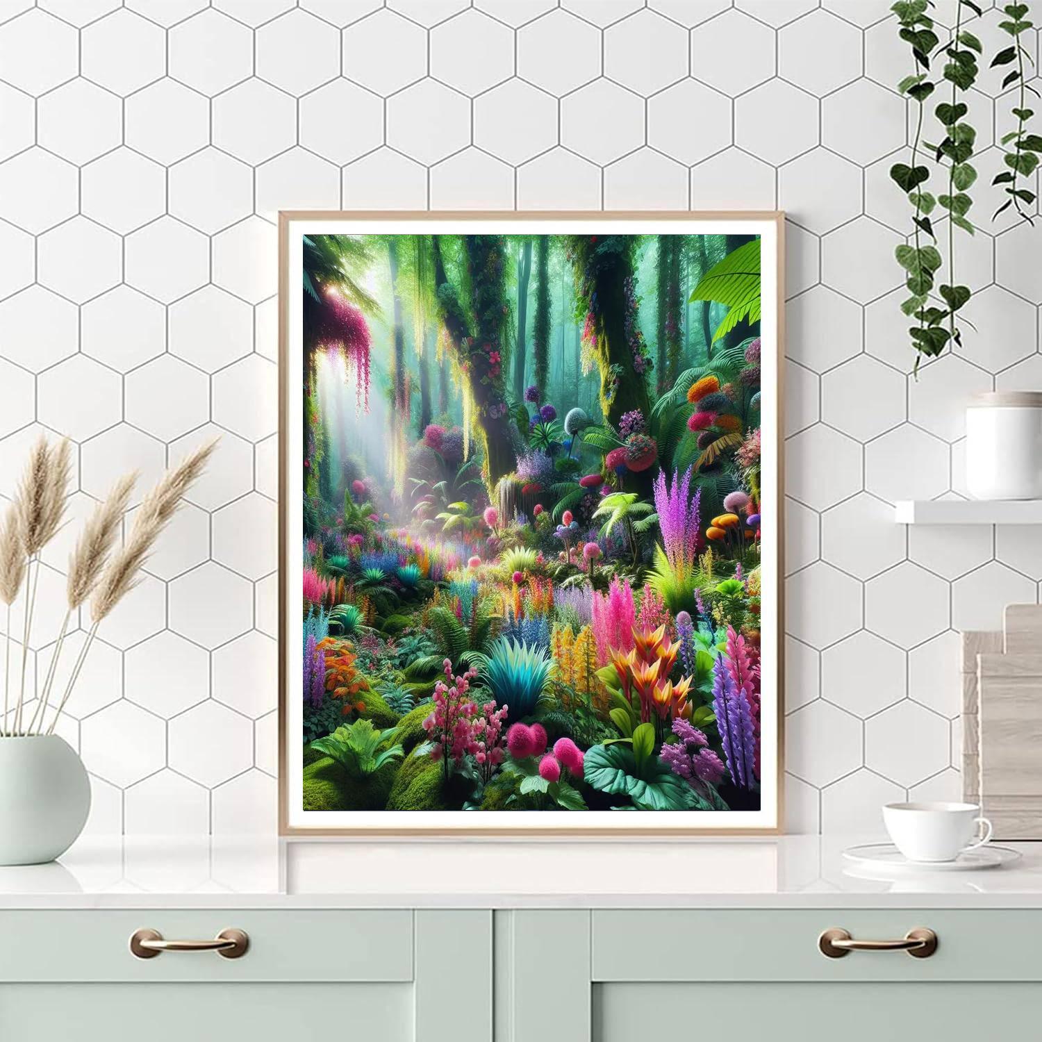 Forest Enchantment Escape DIY Paint By Numbers