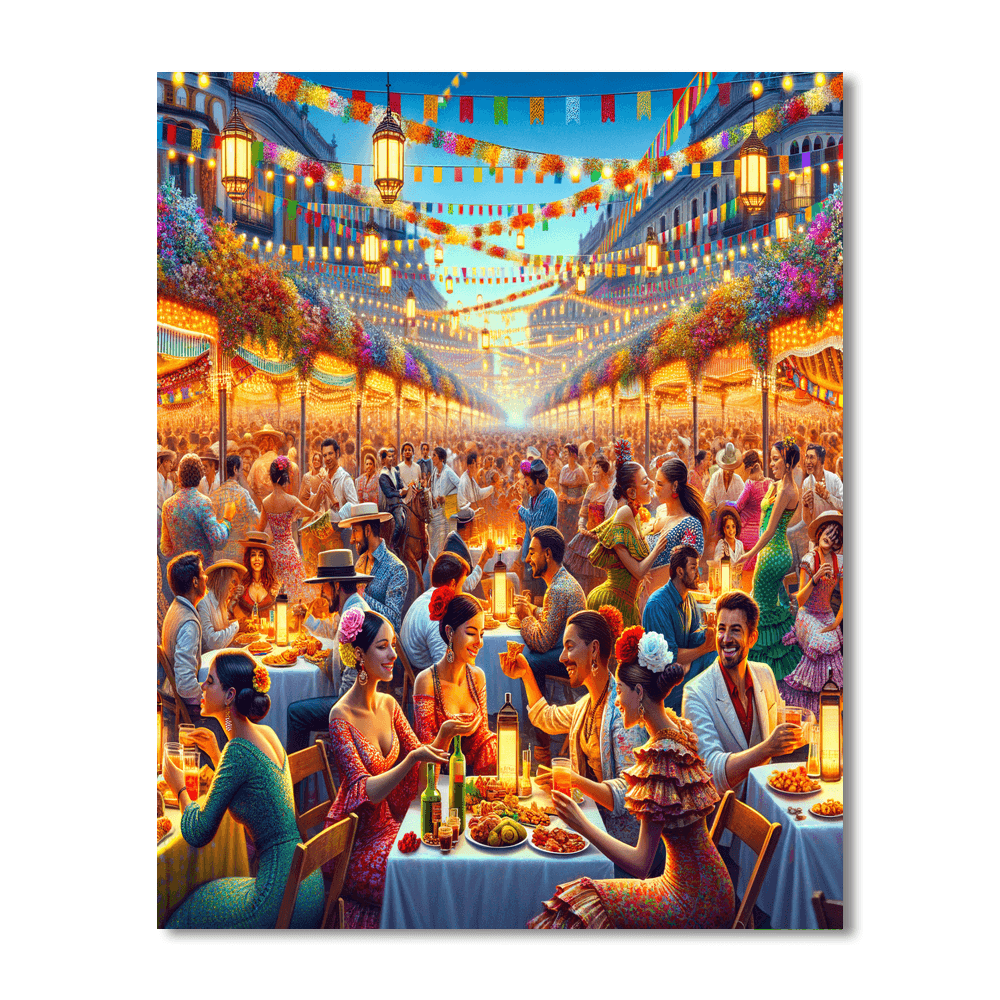Seville Feria Paint By Number