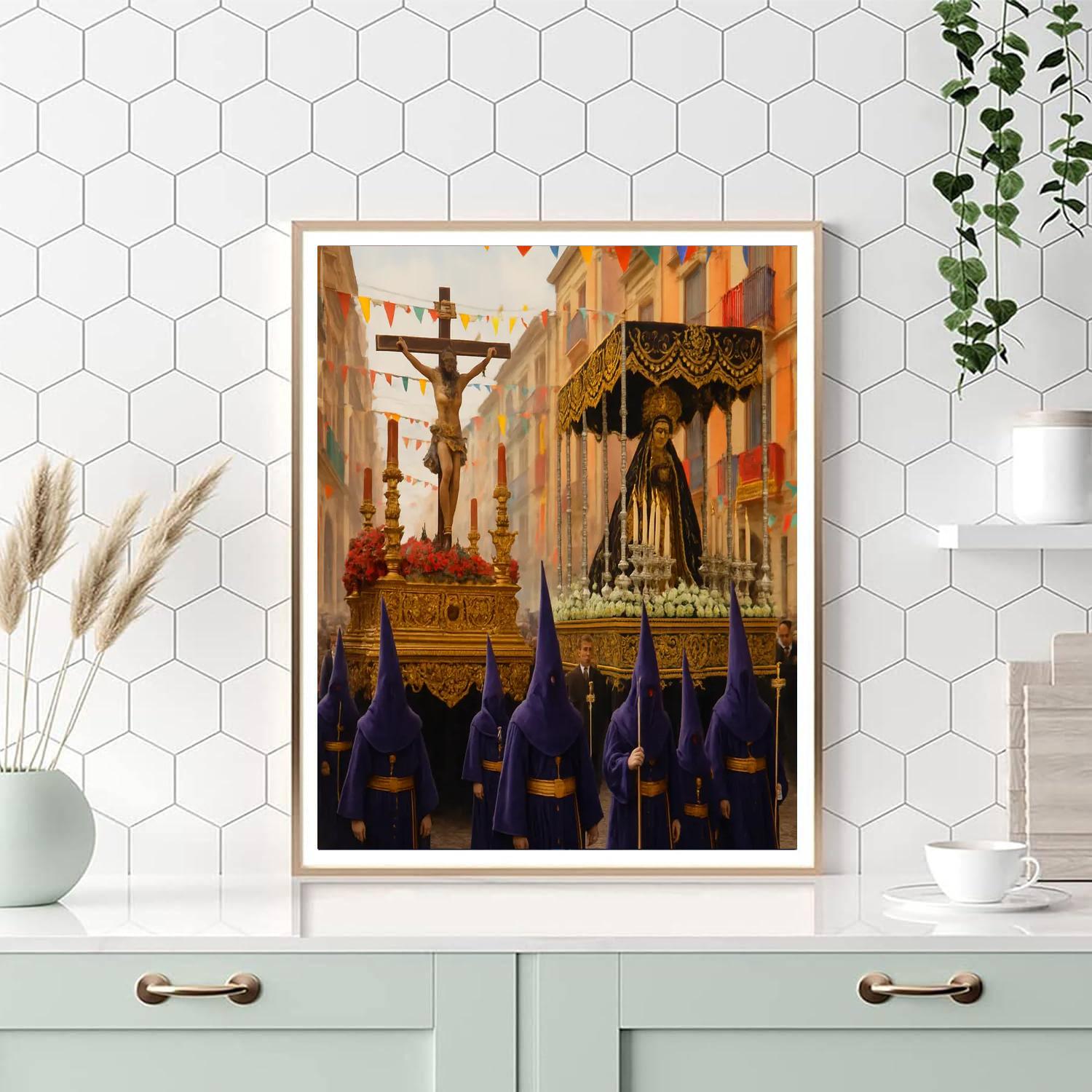 La Semana Santa - Spain Paint By Numbers Kits
