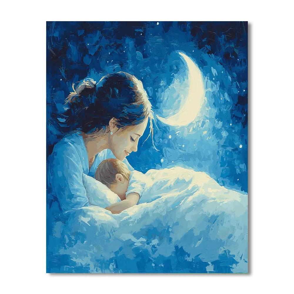 Crescent Dreams Painting Number Kit