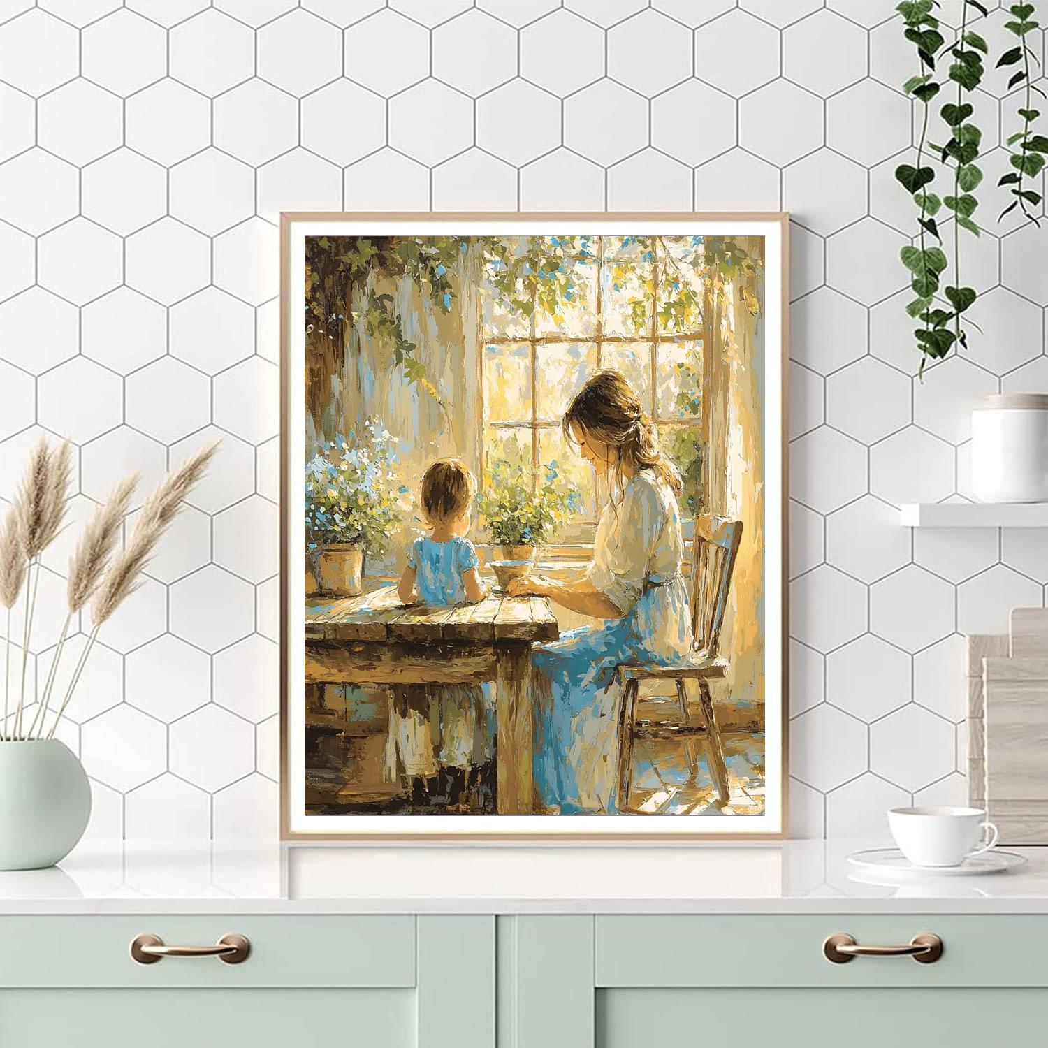 Cherished Morning Moments Paint By Number