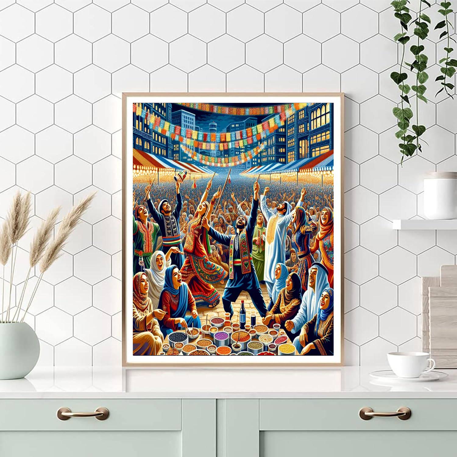 Cultural Diversity Festival - Australia Numbered Painting Kits