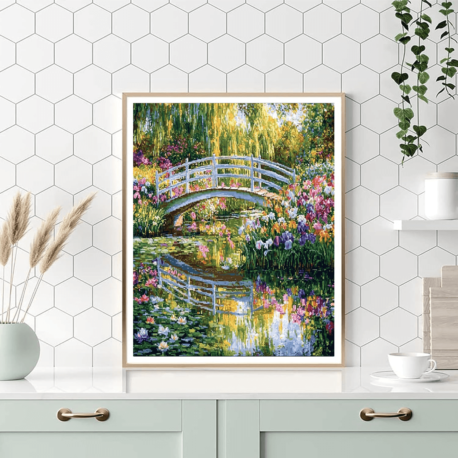 Monet's Garden At Giverny - France Numbered Painting Kits